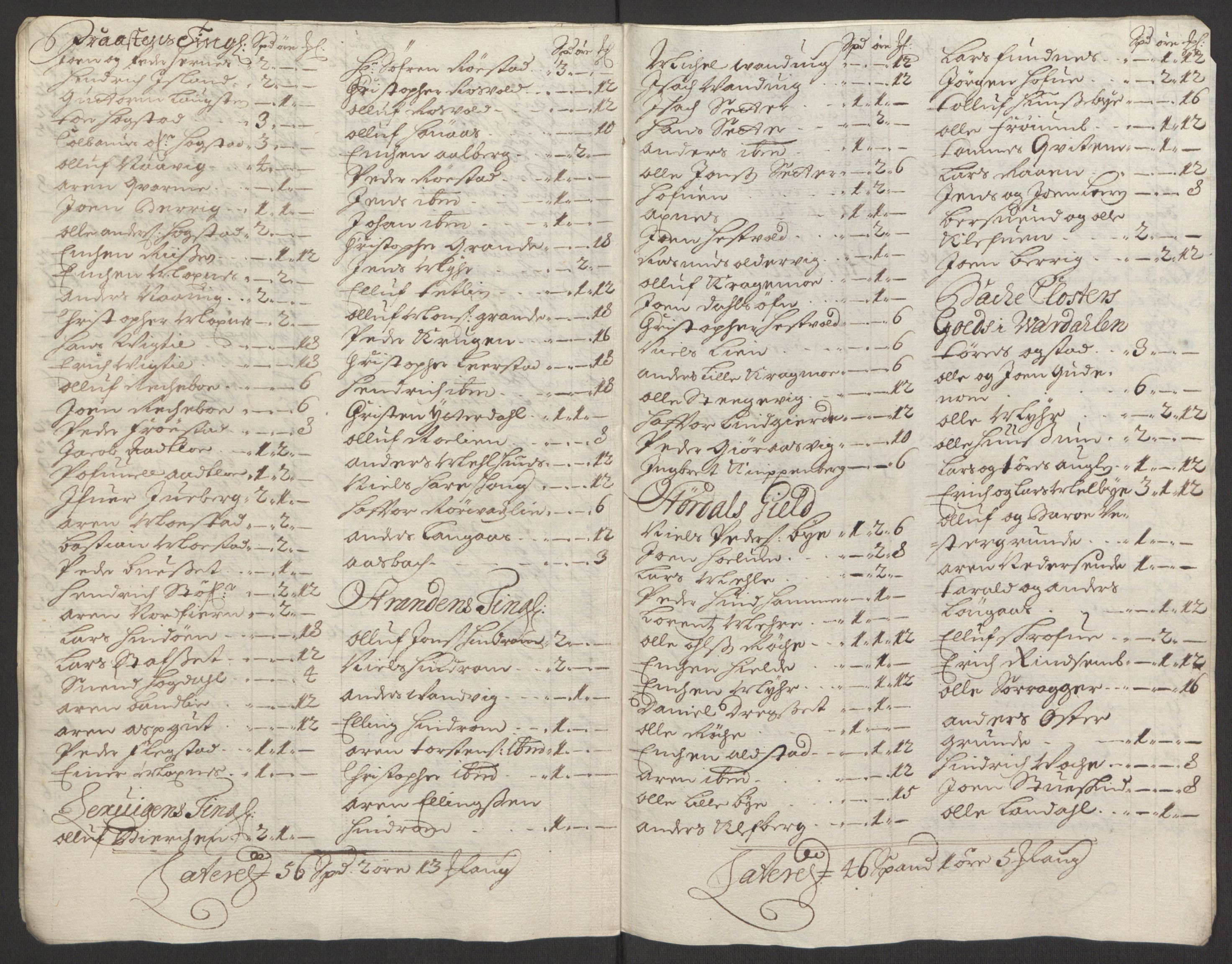 Rentekammeret inntil 1814, Reviderte regnskaper, Fogderegnskap, AV/RA-EA-4092/R62/L4185: Fogderegnskap Stjørdal og Verdal, 1692, p. 109