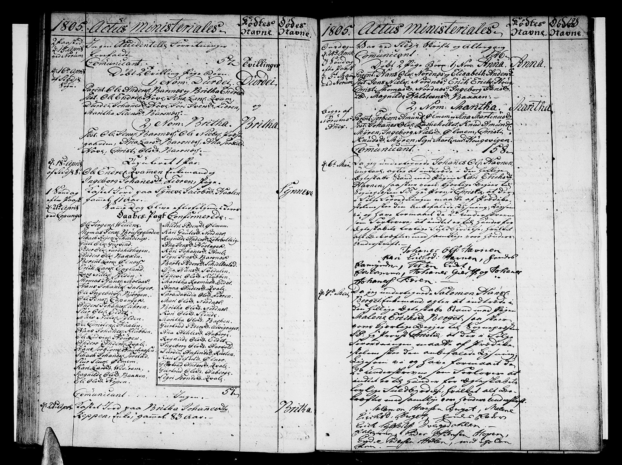 Sogndal sokneprestembete, AV/SAB-A-81301/H/Haa/Haaa/L0008: Parish register (official) no. A 8, 1795-1809, p. 128