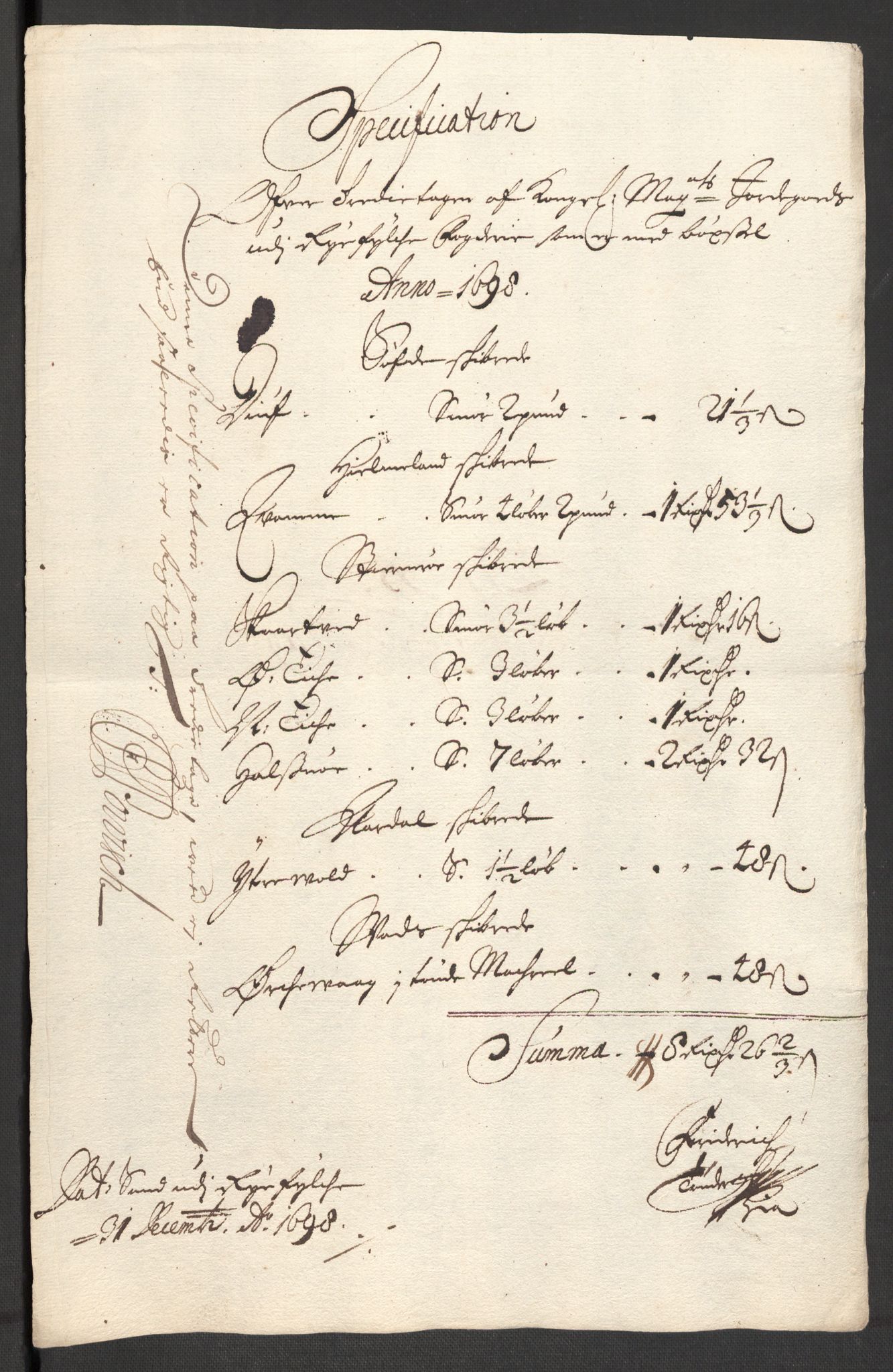 Rentekammeret inntil 1814, Reviderte regnskaper, Fogderegnskap, RA/EA-4092/R47/L2858: Fogderegnskap Ryfylke, 1697-1700, p. 194