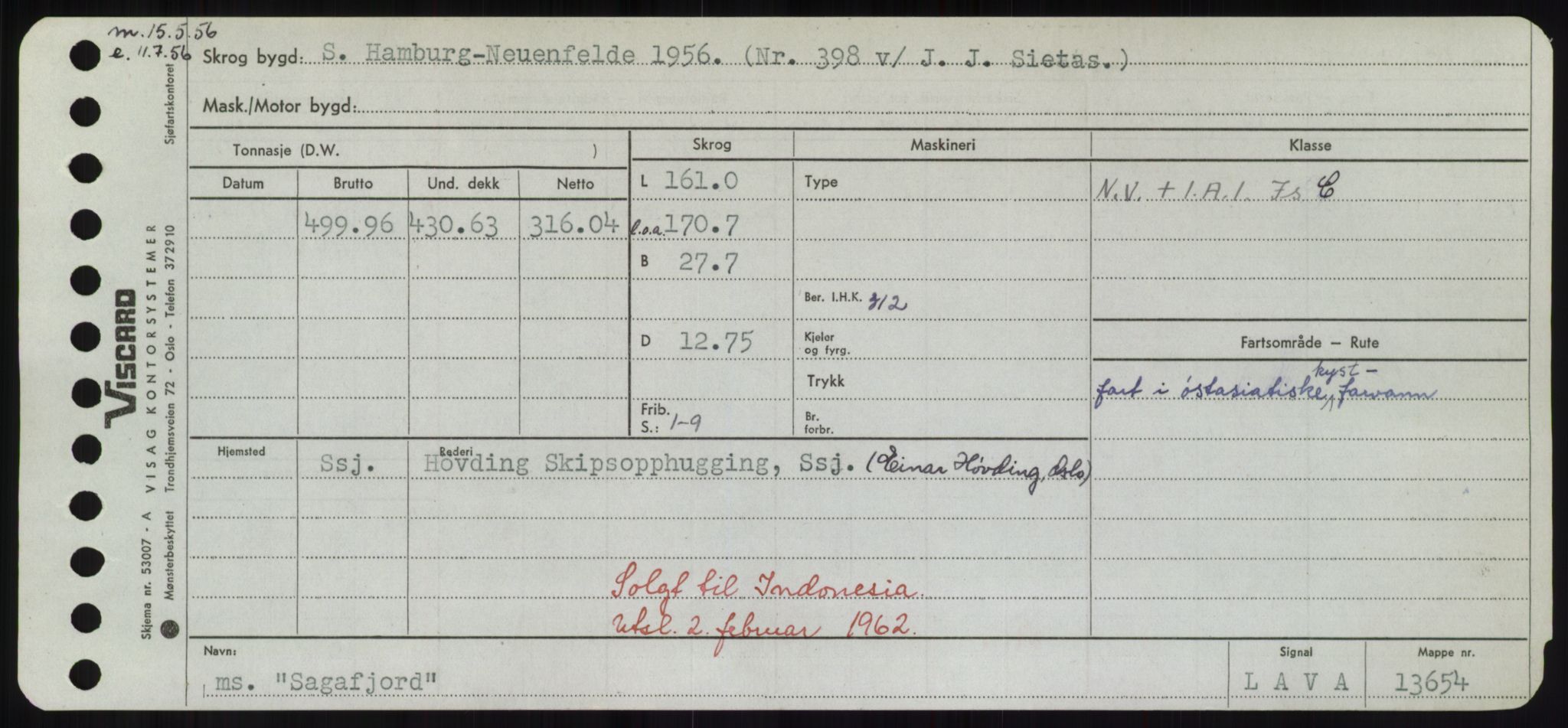 Sjøfartsdirektoratet med forløpere, Skipsmålingen, RA/S-1627/H/Hd/L0031: Fartøy, Rju-Sam, p. 547