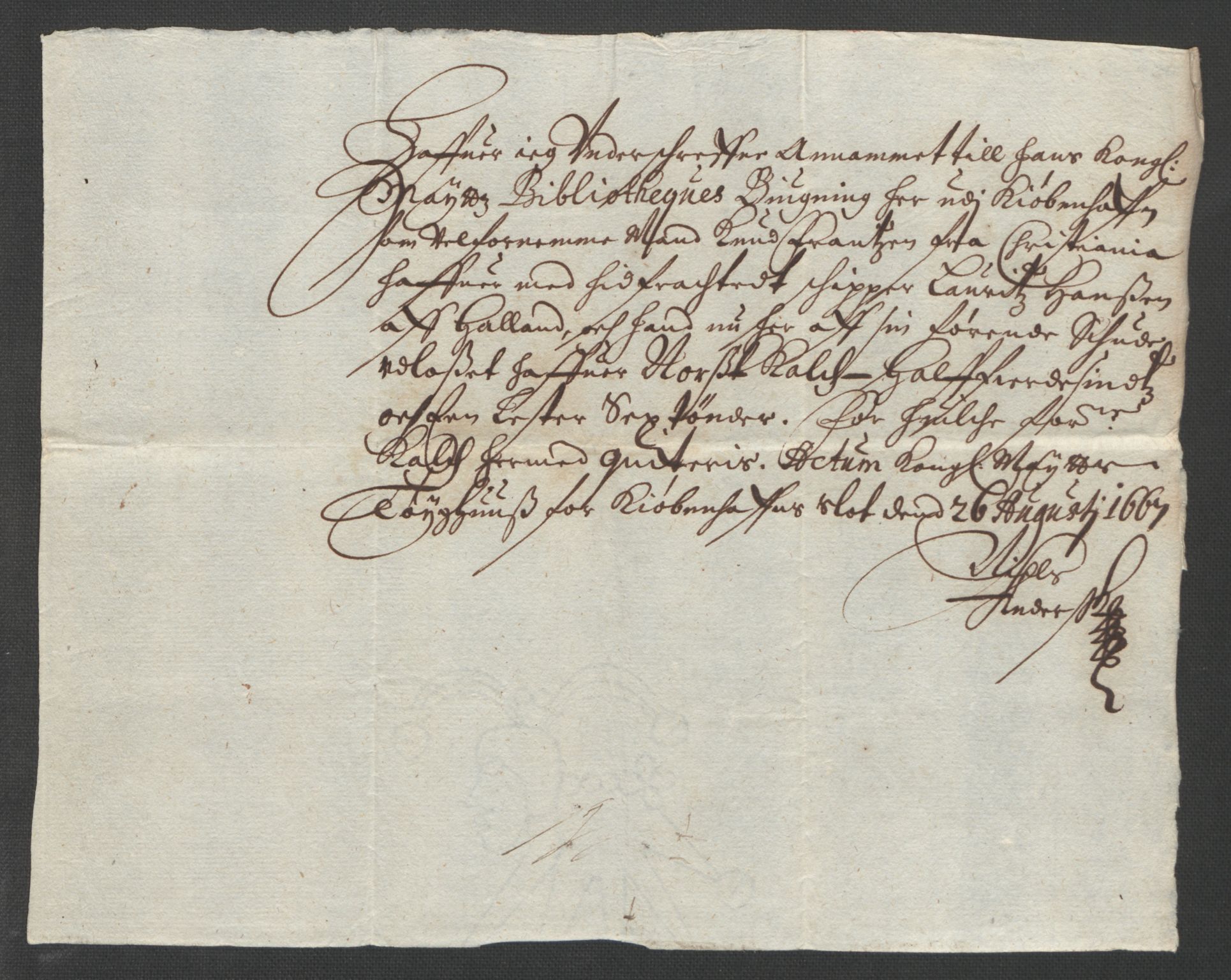 Rentekammeret inntil 1814, Reviderte regnskaper, Stiftamtstueregnskaper, Landkommissariatet på Akershus og Akershus stiftamt, AV/RA-EA-5869/R/Rb/L0042: Akershus stiftamt, 1664-1666