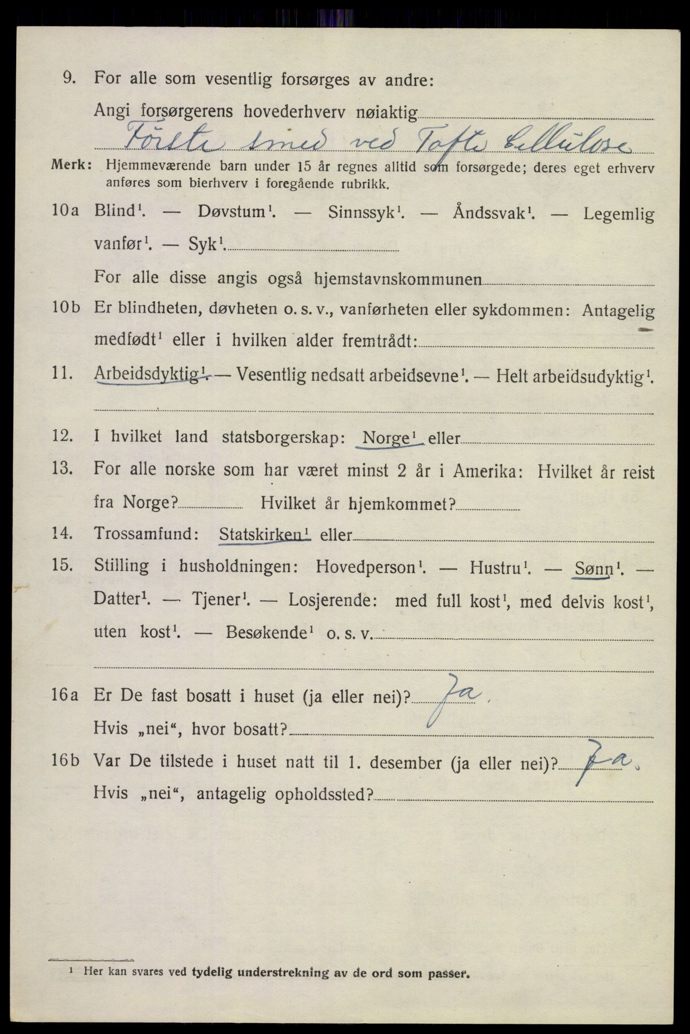 SAKO, 1920 census for Hurum, 1920, p. 10377