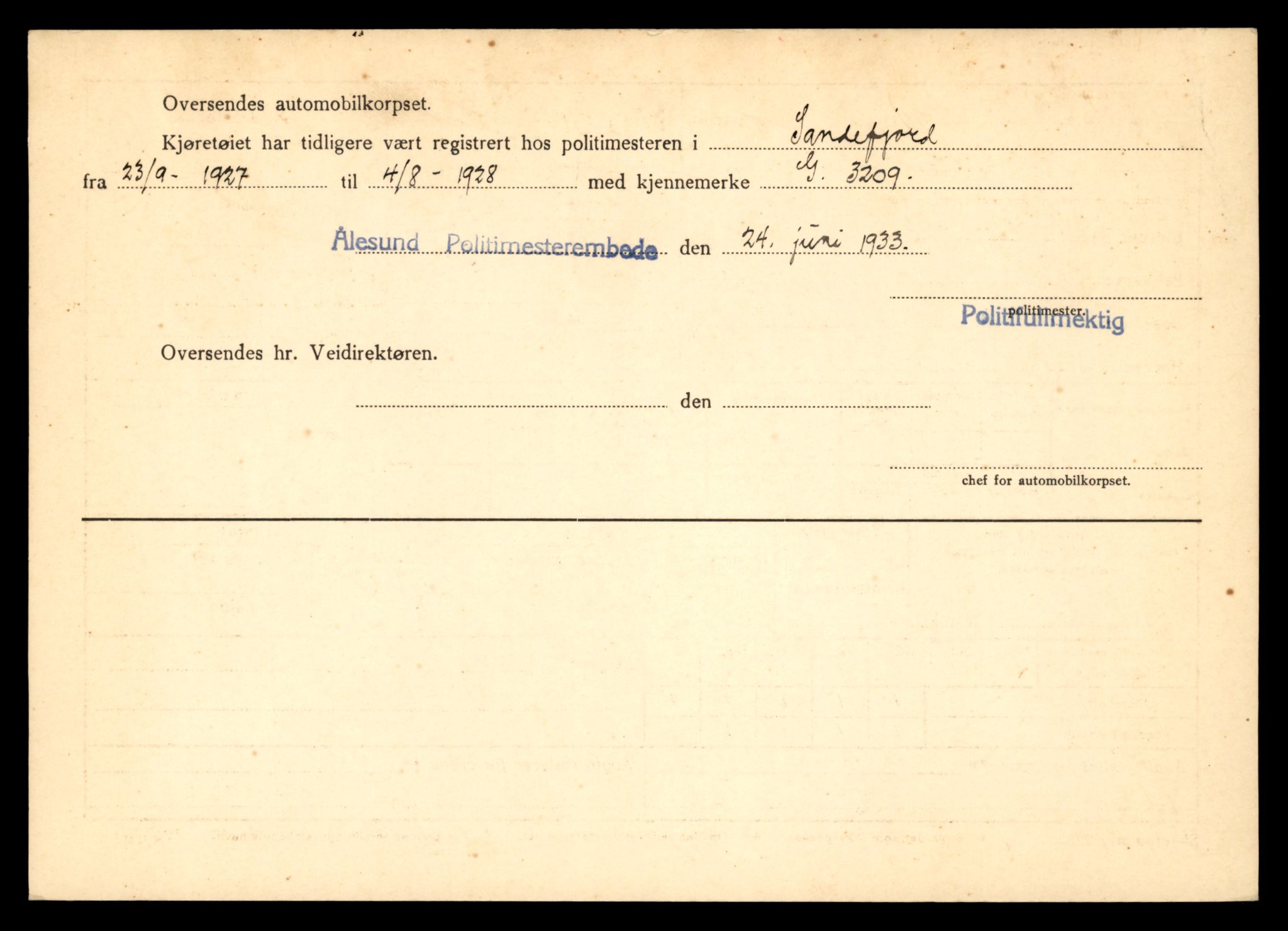 Møre og Romsdal vegkontor - Ålesund trafikkstasjon, AV/SAT-A-4099/F/Fe/L0015: Registreringskort for kjøretøy T 1700 - T 1850, 1927-1998, p. 2606