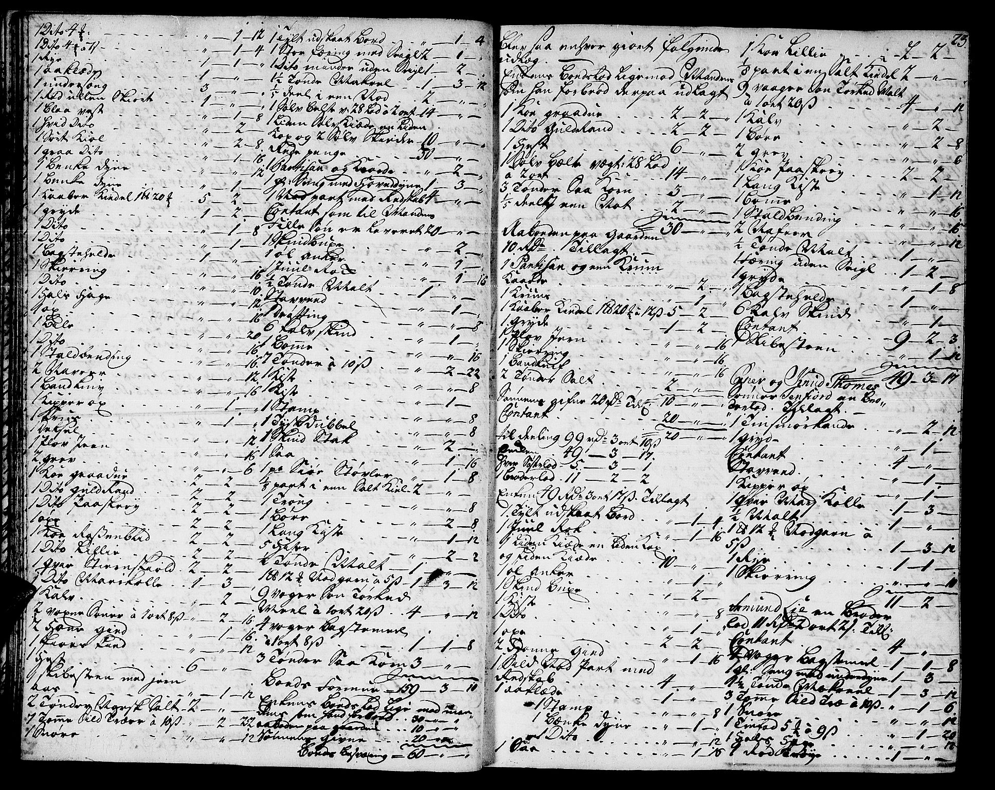 Romsdal sorenskriveri, AV/SAT-A-4149/1/3/3A/L0007: Skifteprotokoll, 1740-1751, p. 22b-23a