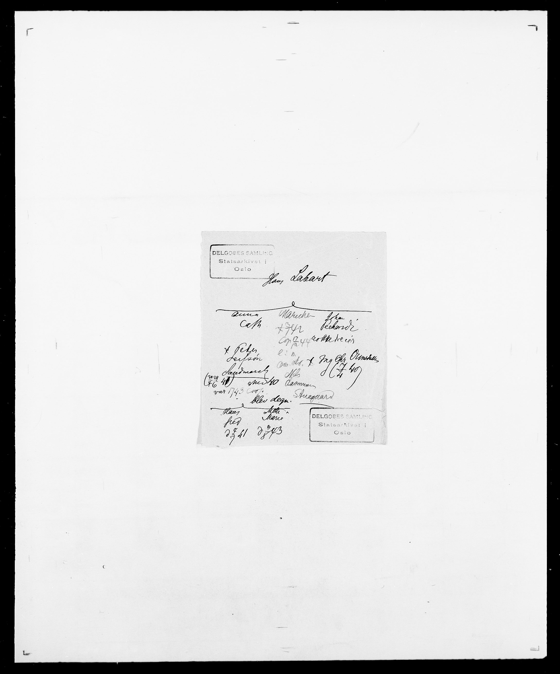 Delgobe, Charles Antoine - samling, SAO/PAO-0038/D/Da/L0022: Krog - Lasteen, p. 357