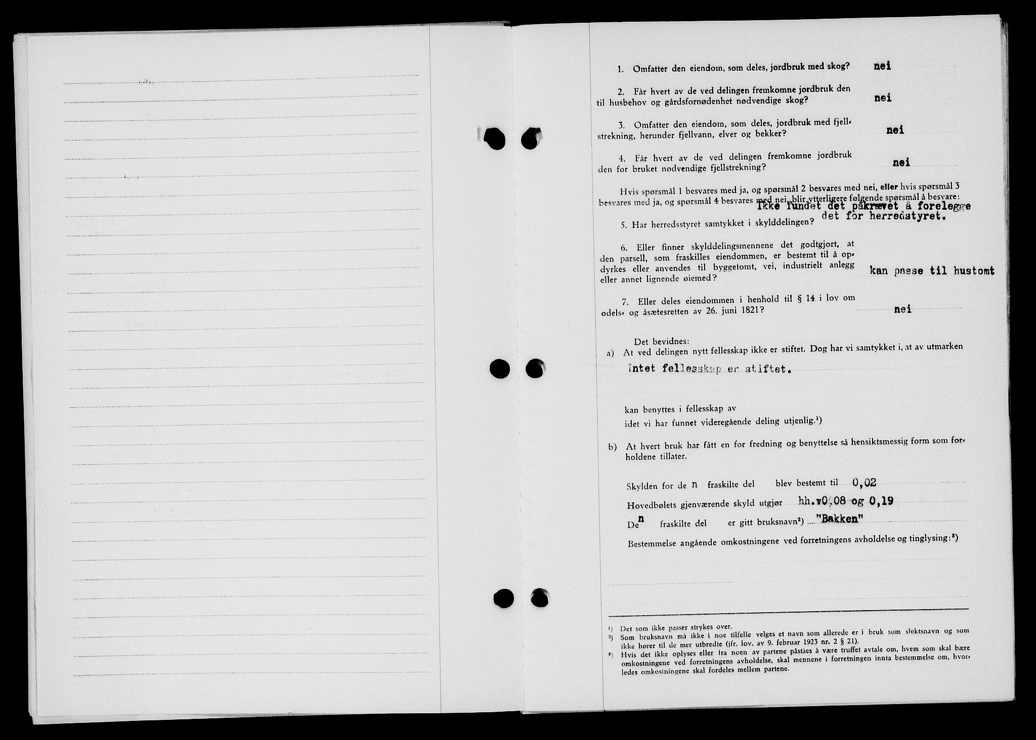 Flekkefjord sorenskriveri, SAK/1221-0001/G/Gb/Gba/L0060: Mortgage book no. A-8, 1945-1946, Diary no: : 248/1946