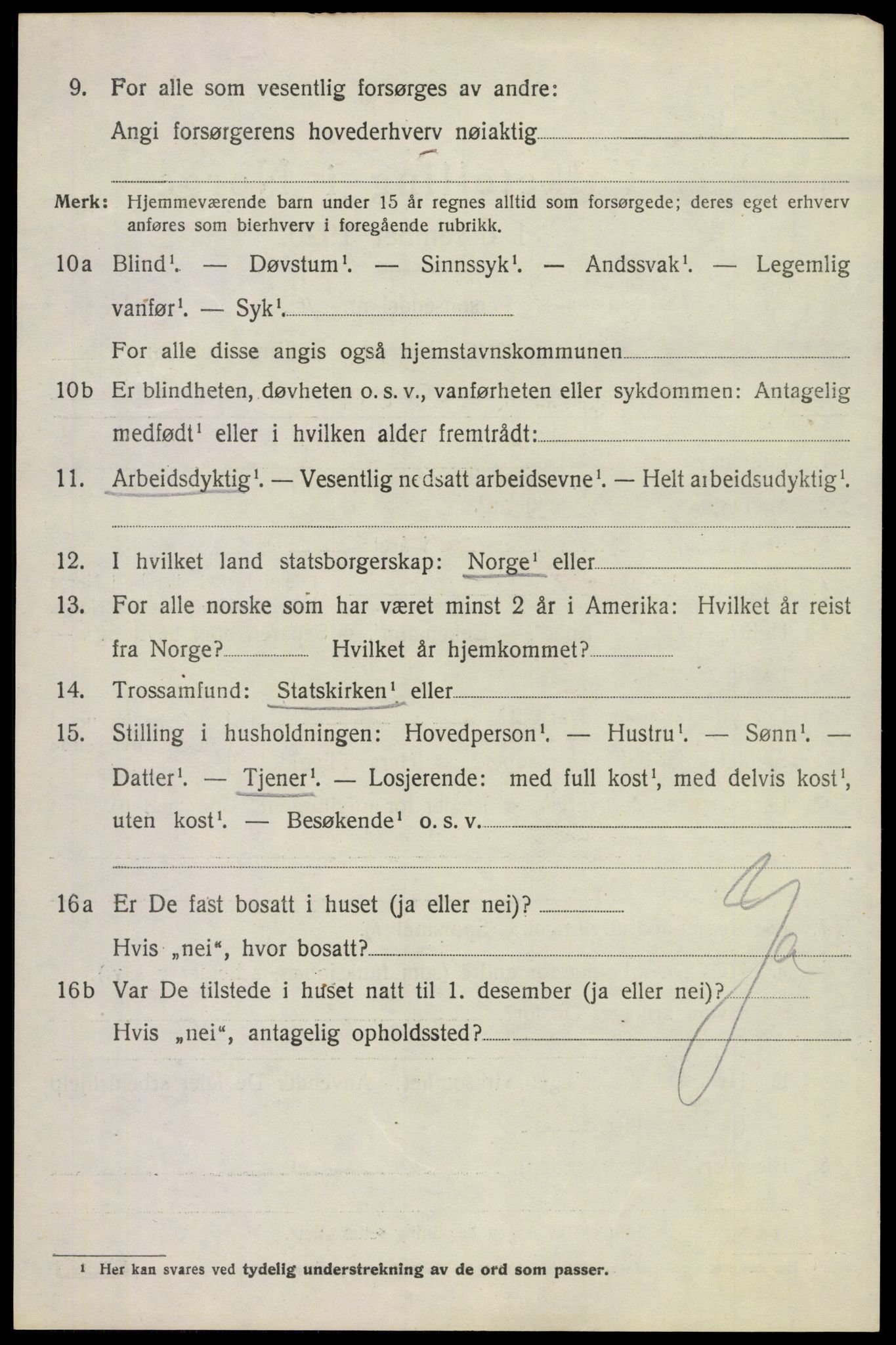 SAKO, 1920 census for Borre, 1920, p. 4927