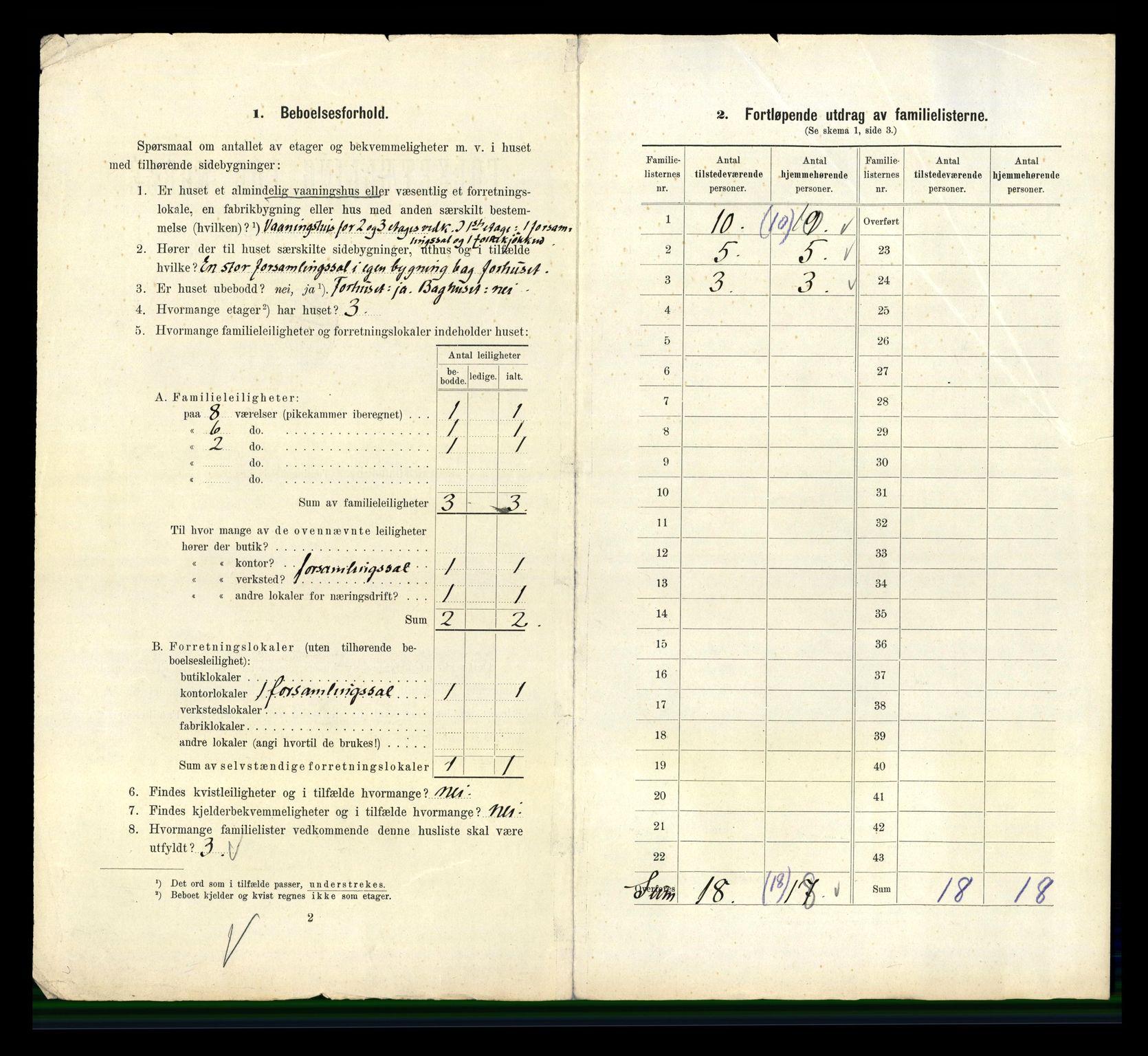 RA, 1910 census for Kristiania, 1910, p. 40040