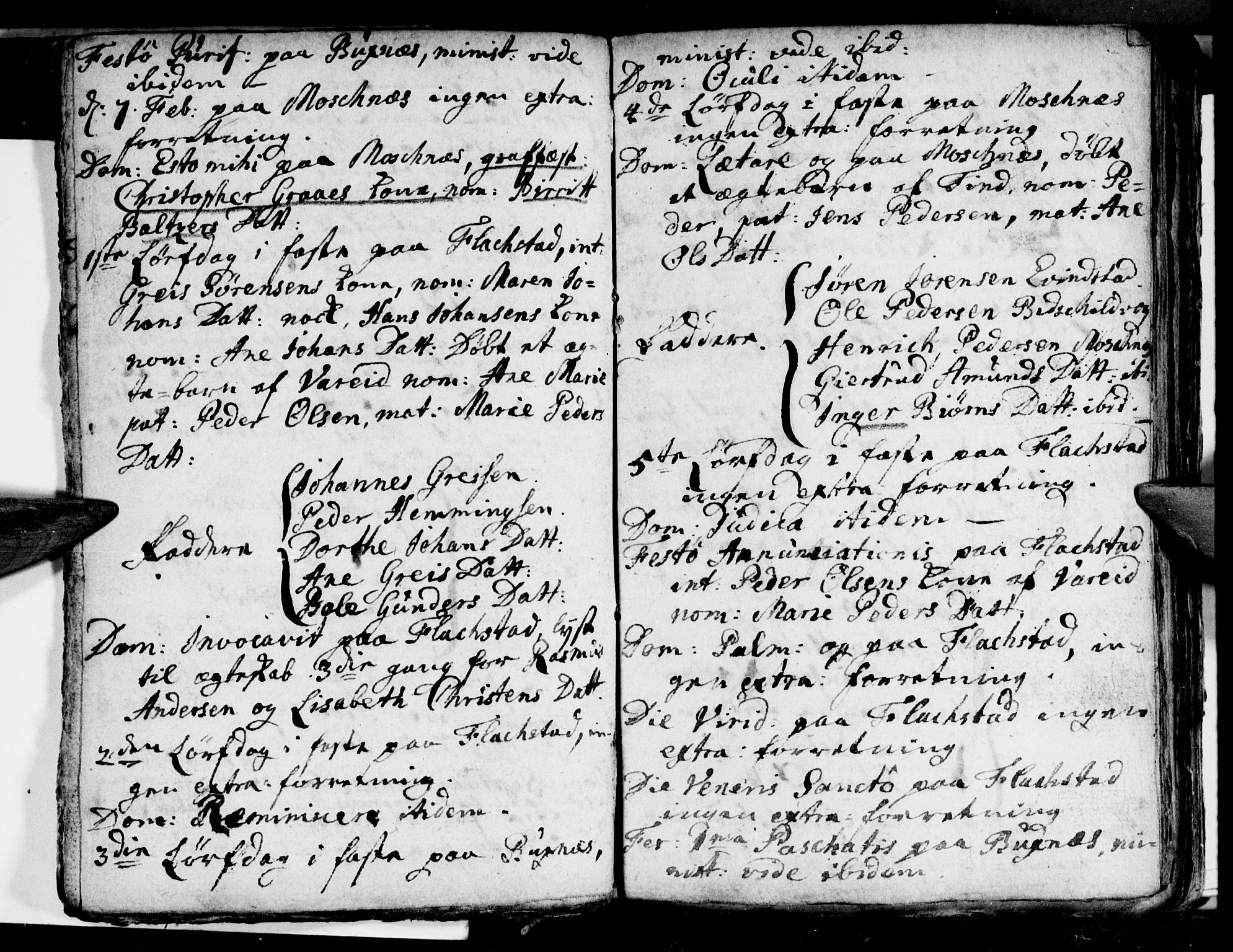 Ministerialprotokoller, klokkerbøker og fødselsregistre - Nordland, AV/SAT-A-1459/881/L1162: Curate's parish register no. 881B01, 1704-1748