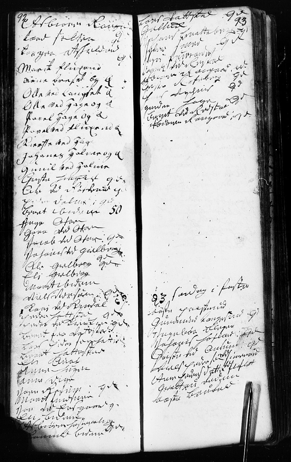 Fåberg prestekontor, AV/SAH-PREST-086/H/Ha/Hab/L0002: Parish register (copy) no. 2, 1741-1756, p. 92-93