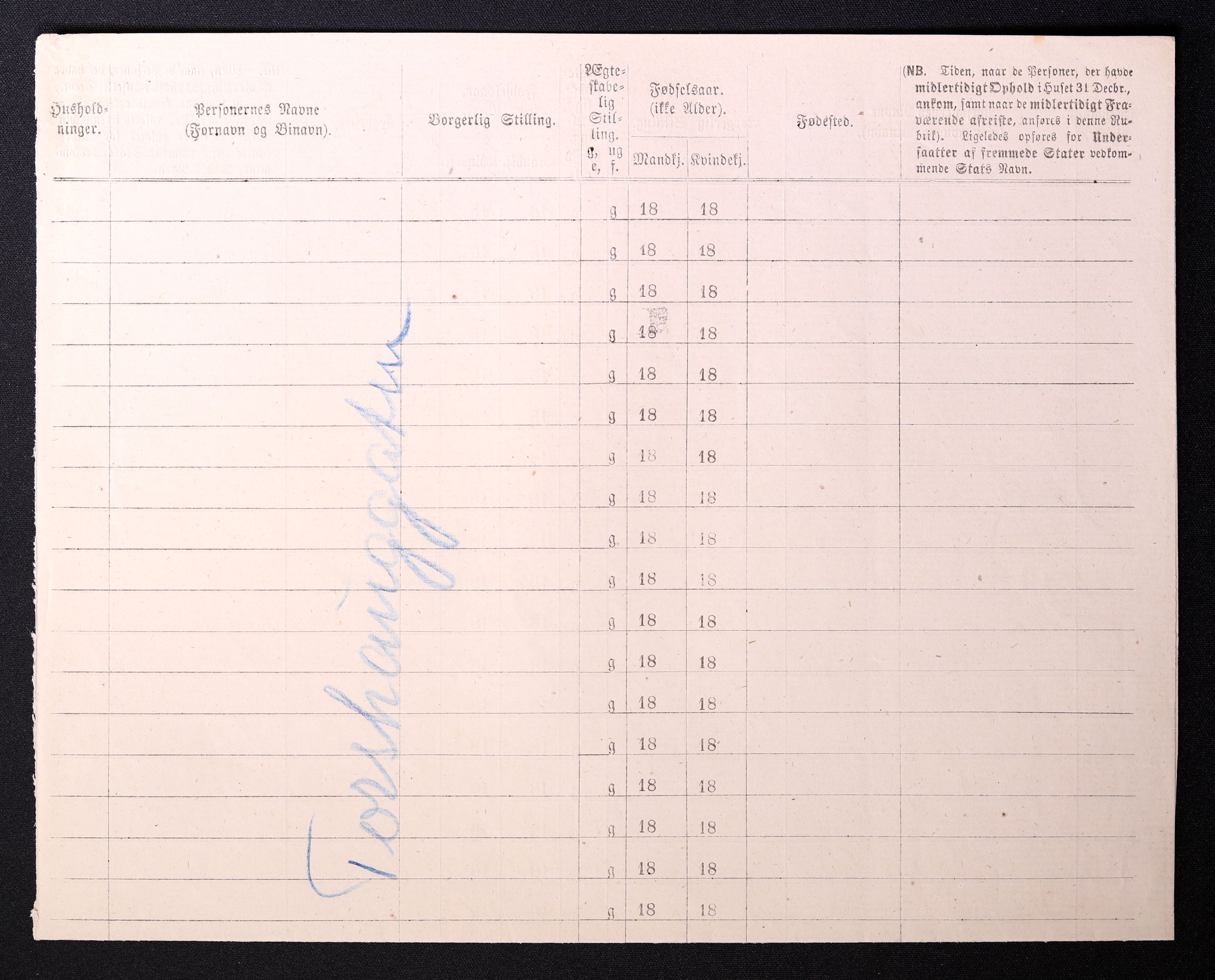 RA, 1870 census for 0301 Kristiania, 1870, p. 4340