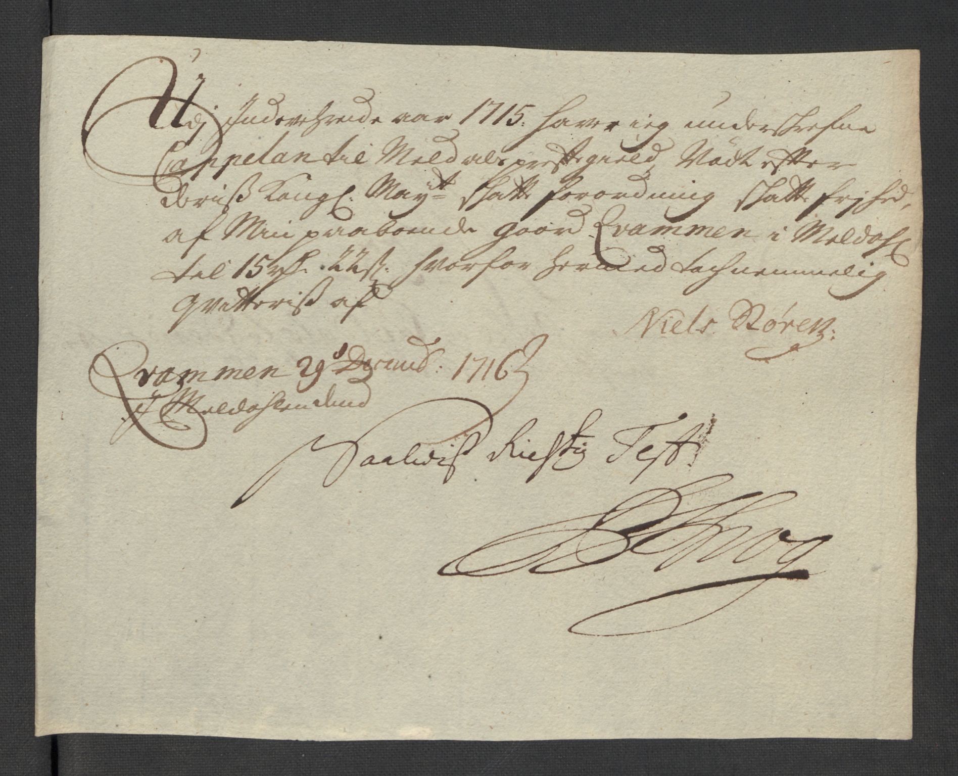 Rentekammeret inntil 1814, Reviderte regnskaper, Fogderegnskap, AV/RA-EA-4092/R60/L3966: Fogderegnskap Orkdal og Gauldal, 1715, p. 420