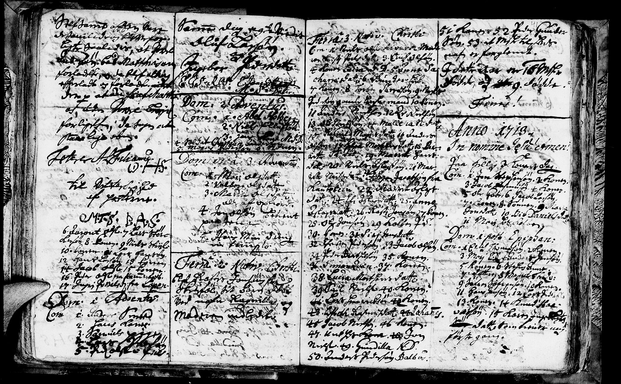 Talvik sokneprestkontor, SATØ/S-1337/H/Ha/L0001kirke: Parish register (official) no. 1, 1705-1729, p. 41