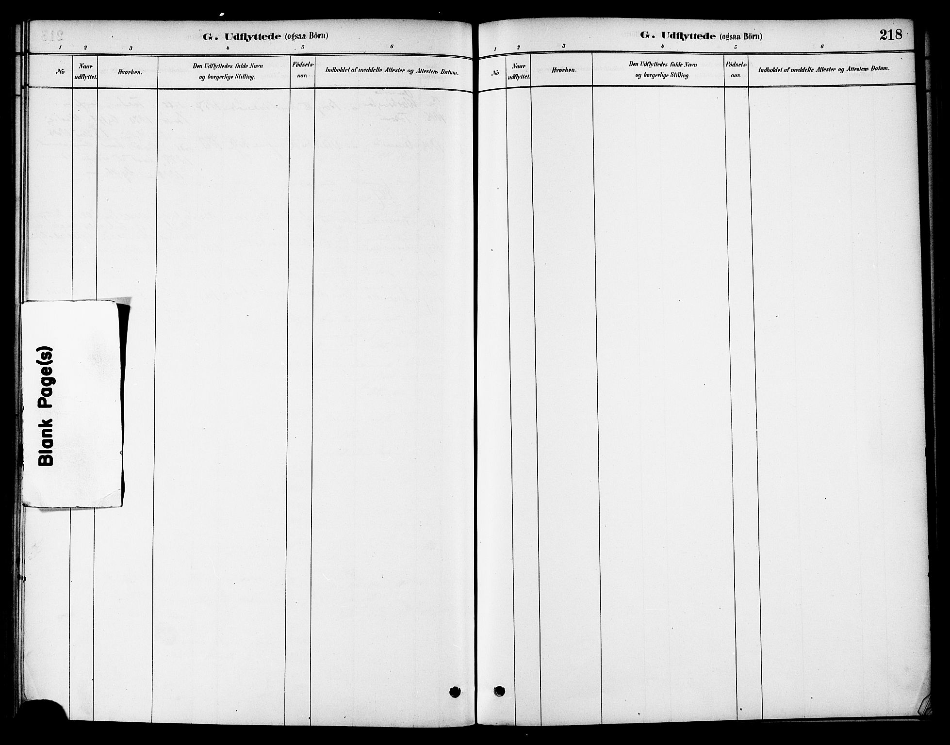 Ministerialprotokoller, klokkerbøker og fødselsregistre - Nordland, SAT/A-1459/801/L0030: Parish register (copy) no. 801C05, 1879-1887, p. 218
