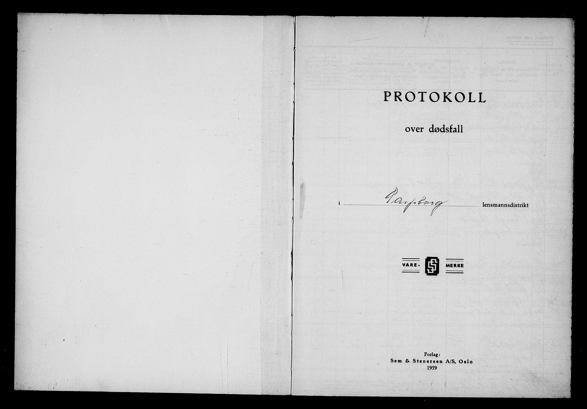 Sarpsborg sorenskriveri, SAO/A-10471/H/Ha/Haa/L0004: Dødsfallsprotokoll, 1961-1963
