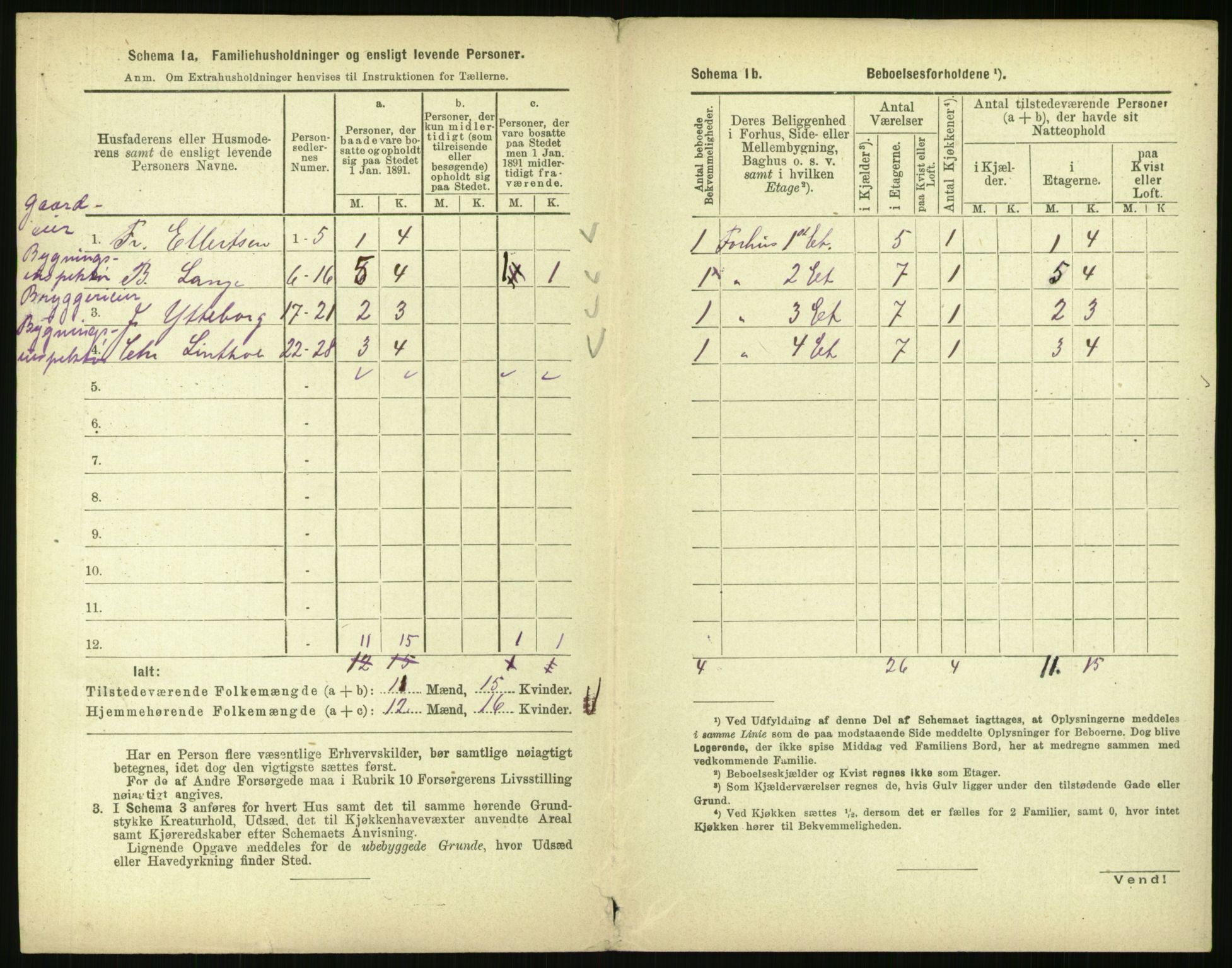 RA, 1891 census for 0301 Kristiania, 1891, p. 43892