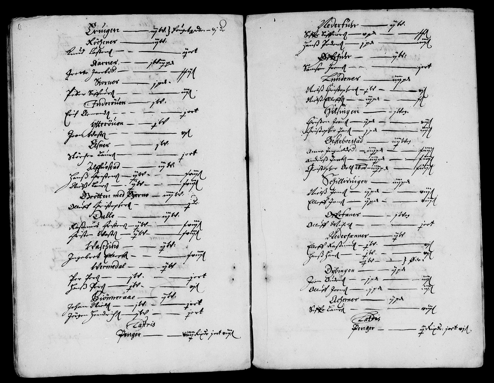 Rentekammeret inntil 1814, Reviderte regnskaper, Lensregnskaper, AV/RA-EA-5023/R/Rb/Rbz/L0041: Nordlandenes len, 1664-1667