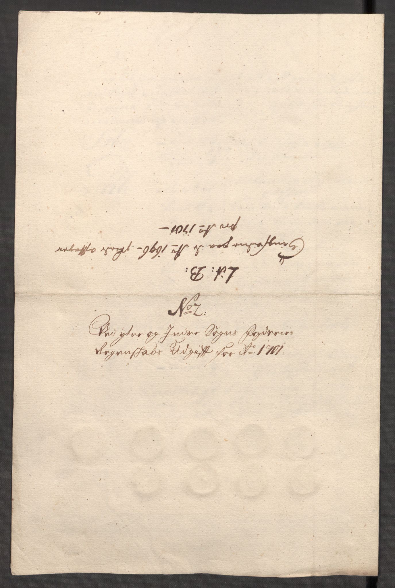 Rentekammeret inntil 1814, Reviderte regnskaper, Fogderegnskap, AV/RA-EA-4092/R52/L3311: Fogderegnskap Sogn, 1700-1701, p. 461