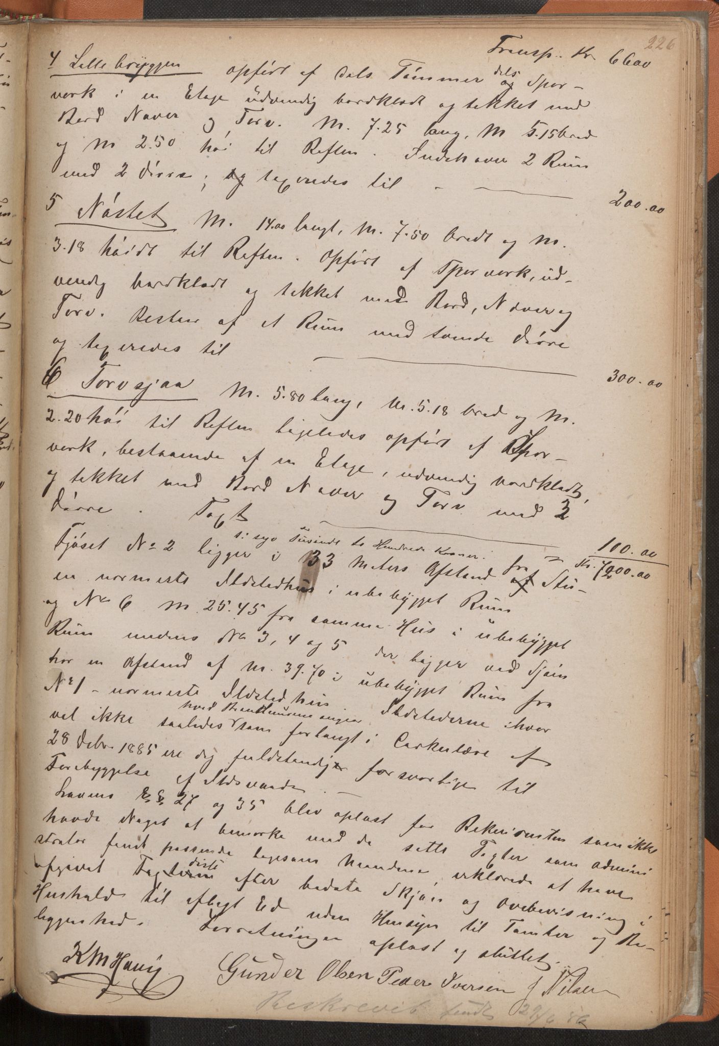 Norges Brannkasse Herøy, AV/SAT-A-5570, 1872-1888, p. 226a