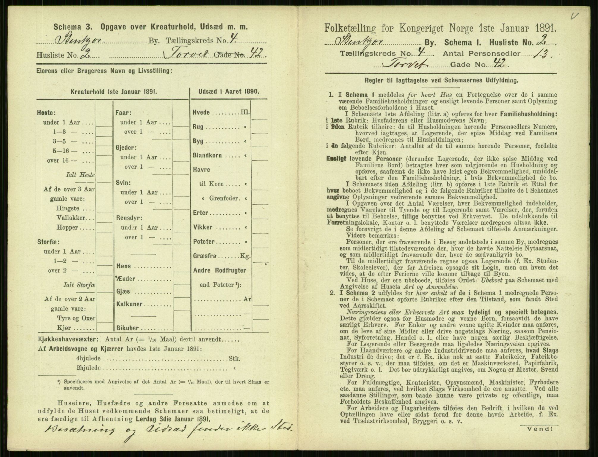 RA, 1891 census for 1702 Steinkjer, 1891, p. 1151