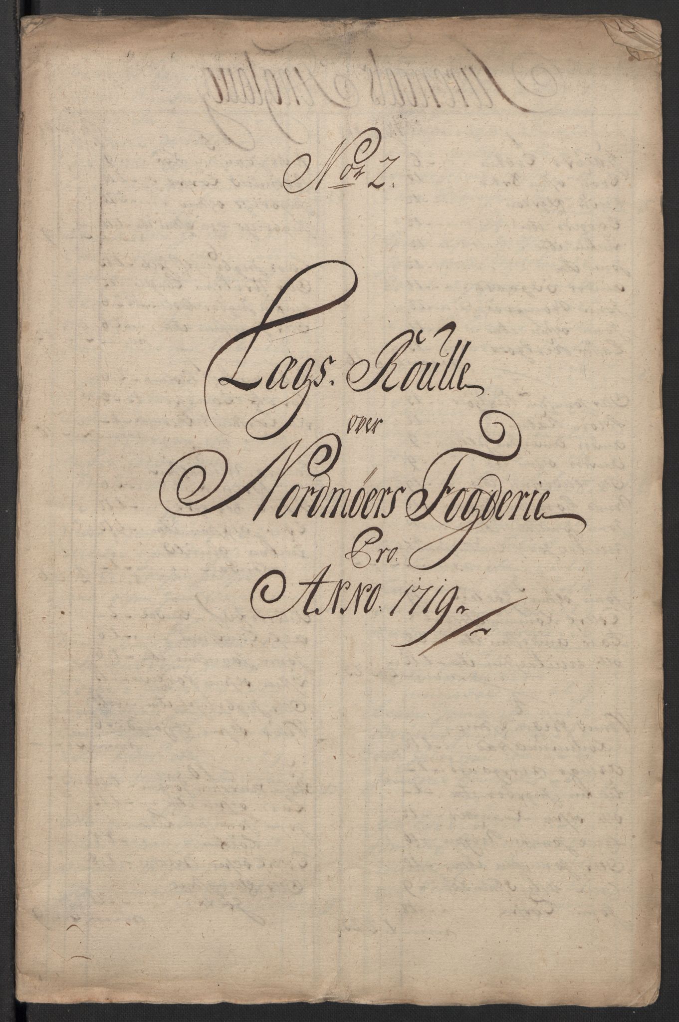 Rentekammeret inntil 1814, Reviderte regnskaper, Fogderegnskap, AV/RA-EA-4092/R56/L3752: Fogderegnskap Nordmøre, 1719, p. 81