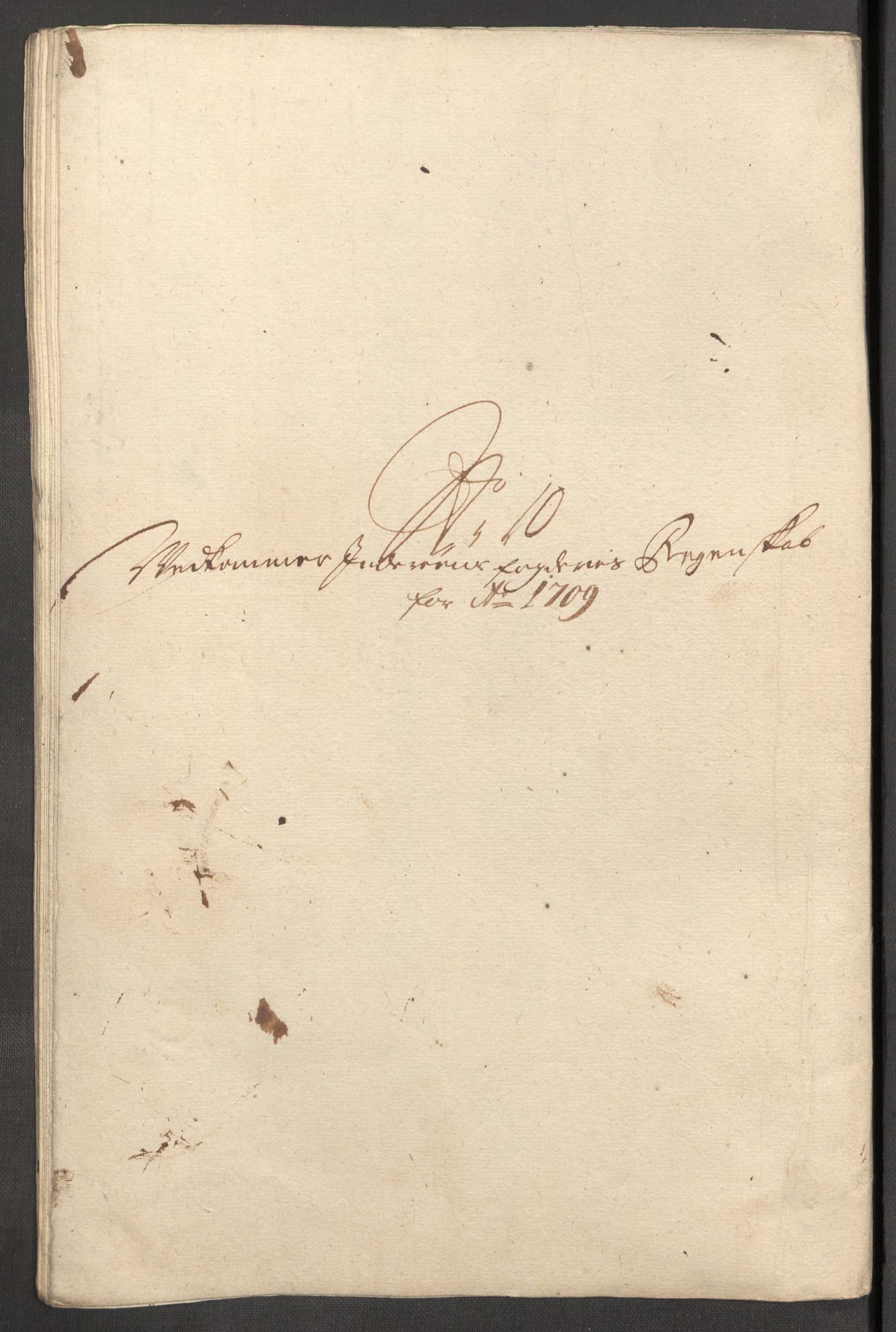 Rentekammeret inntil 1814, Reviderte regnskaper, Fogderegnskap, RA/EA-4092/R63/L4317: Fogderegnskap Inderøy, 1709, p. 183