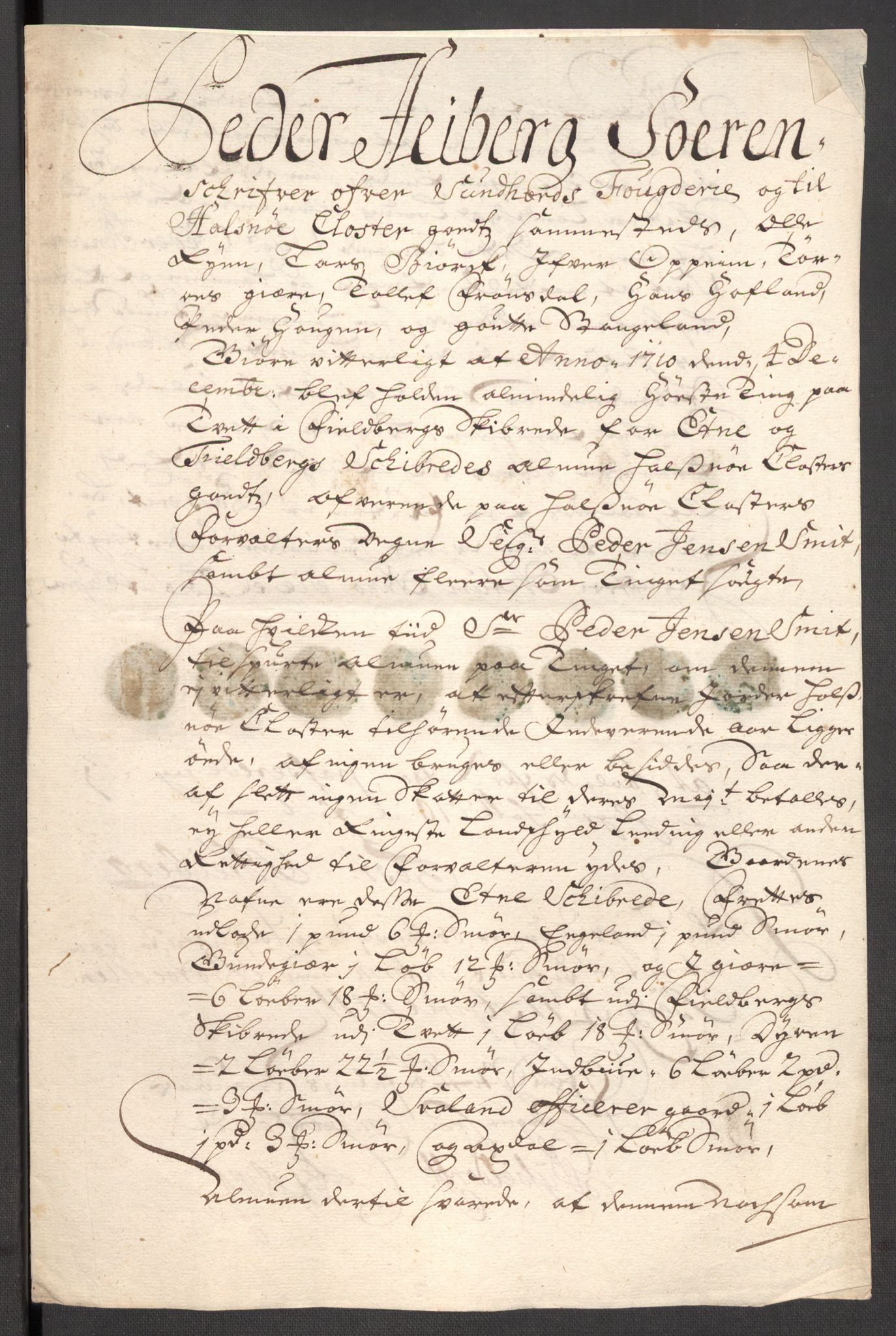 Rentekammeret inntil 1814, Reviderte regnskaper, Fogderegnskap, AV/RA-EA-4092/R48/L2986: Fogderegnskap Sunnhordland og Hardanger, 1709-1710, p. 564