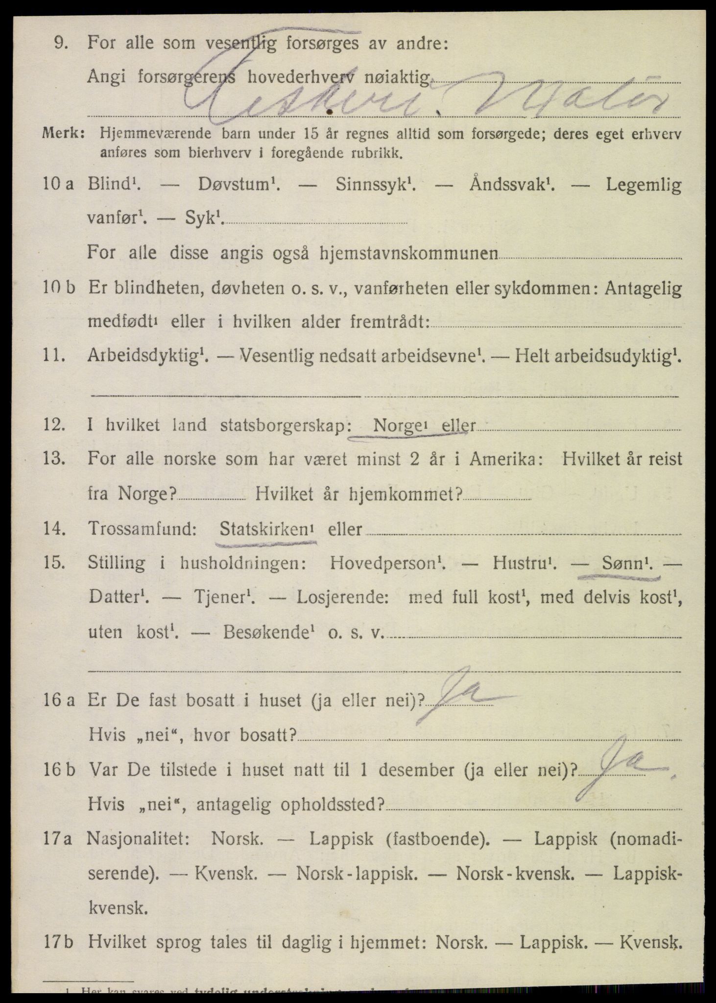 SAT, 1920 census for Herøy, 1920, p. 4981