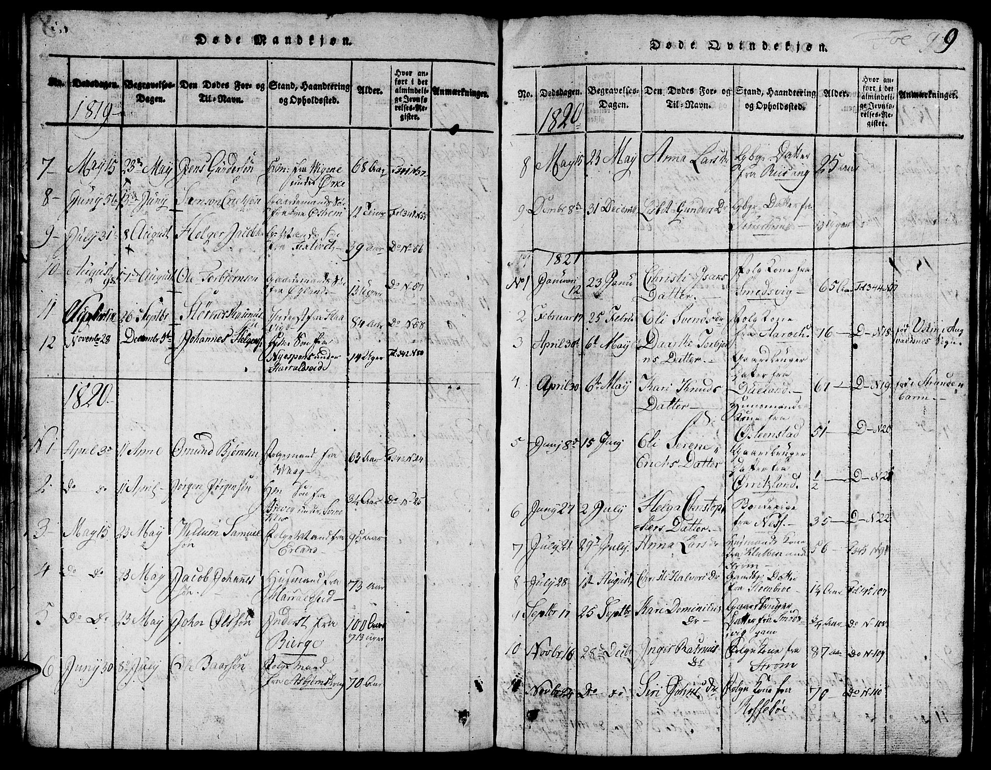 Skjold sokneprestkontor, SAST/A-101847/H/Ha/Hab/L0001: Parish register (copy) no. B 1, 1815-1835, p. 99