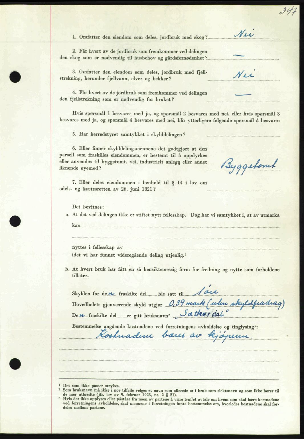 Nordmøre sorenskriveri, AV/SAT-A-4132/1/2/2Ca: Mortgage book no. A116, 1950-1950, Diary no: : 2958/1950