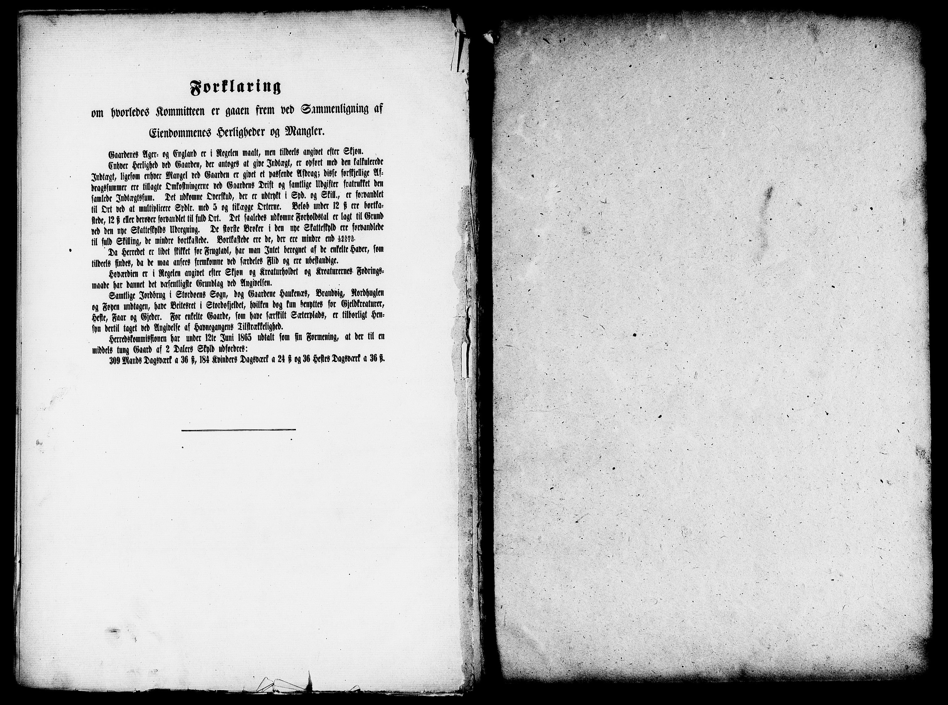 Matrikkelrevisjonen av 1863, RA/S-1530/F/Fe/L0229: Stord (Valestrand), 1863