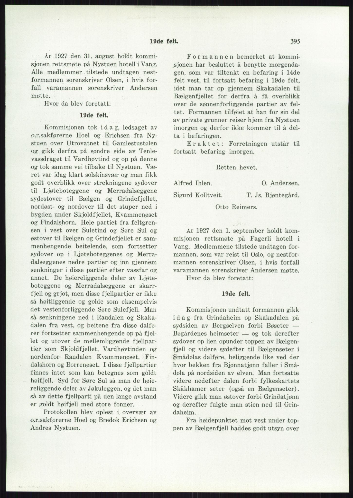 Høyfjellskommisjonen, AV/RA-S-1546/X/Xa/L0001: Nr. 1-33, 1909-1953, p. 5451