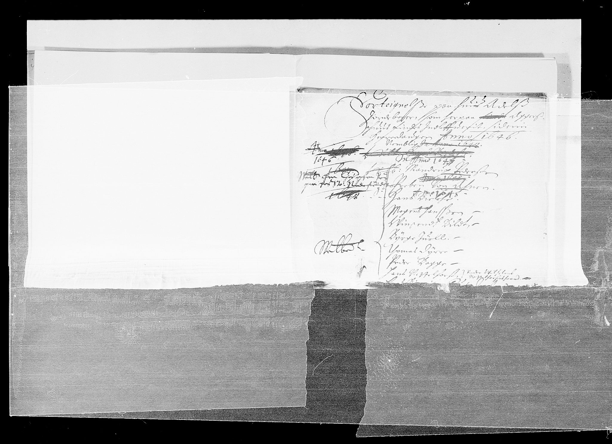 Stattholderembetet 1572-1771, AV/RA-EA-2870/Ek/L0021/0003: Jordebøker 1633-1658: / 10 adelsjordebøker fra forskjellige len, 1648-1649, p. 2