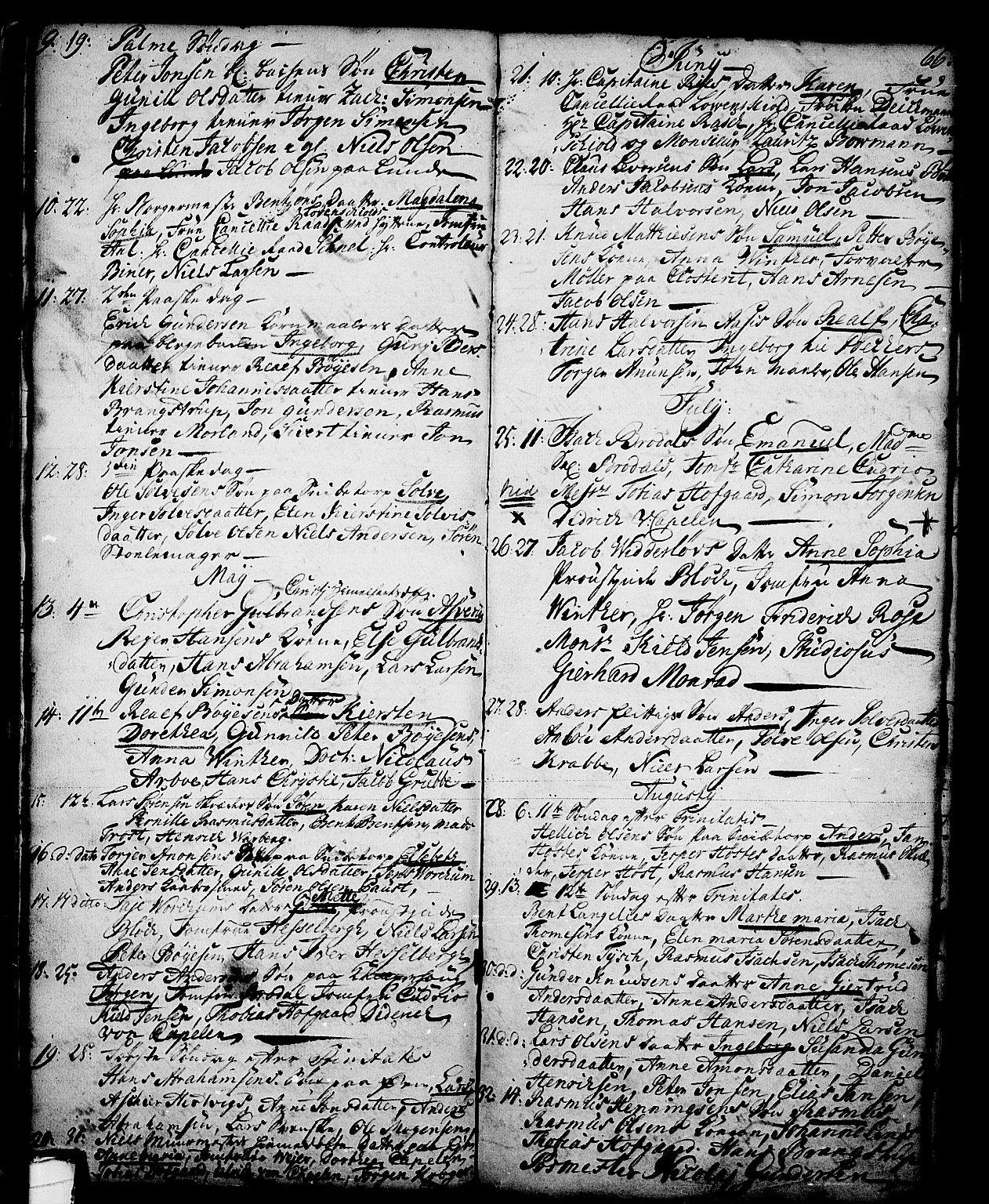 Skien kirkebøker, SAKO/A-302/G/Ga/L0001: Parish register (copy) no. 1, 1756-1791, p. 66