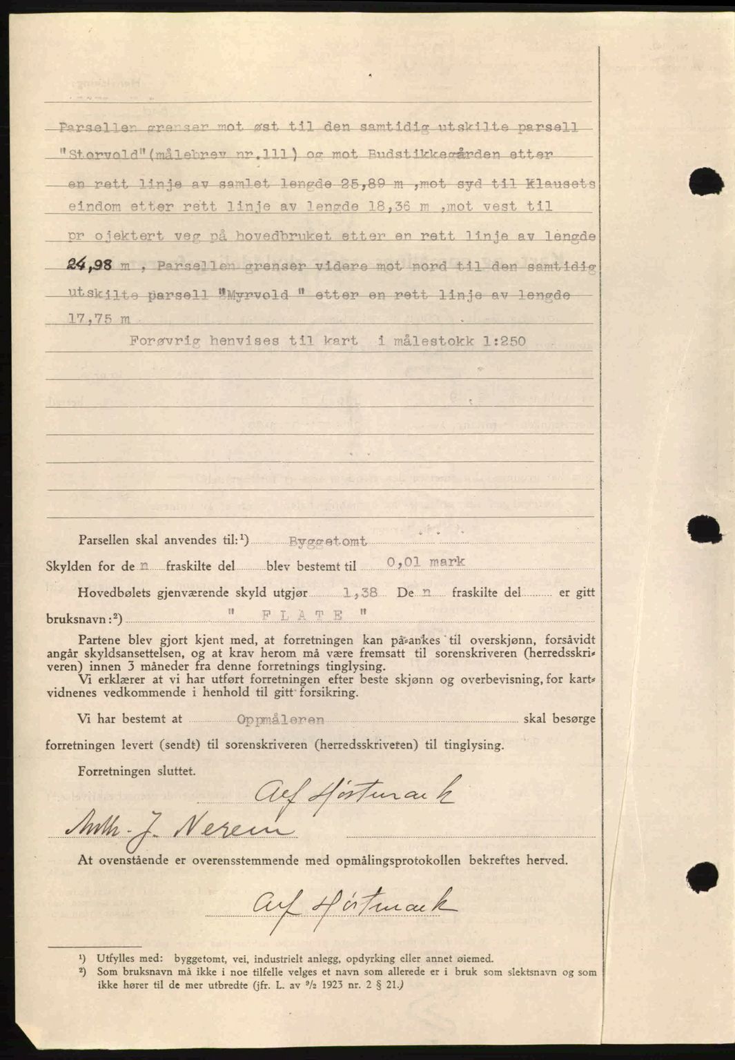 Romsdal sorenskriveri, AV/SAT-A-4149/1/2/2C: Mortgage book no. A11, 1941-1942, Diary no: : 315/1942