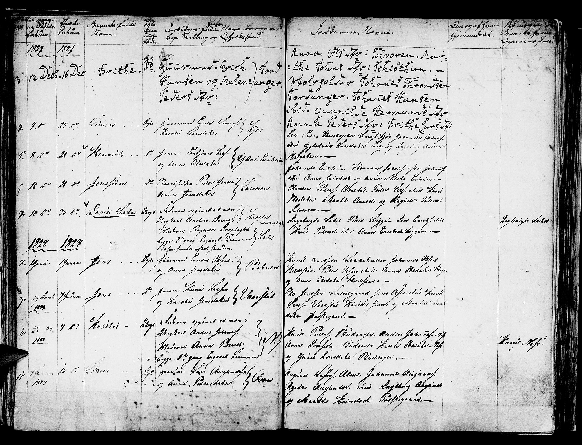 Hafslo sokneprestembete, AV/SAB-A-80301/H/Haa/Haaa/L0004: Parish register (official) no. A 4, 1821-1834, p. 36