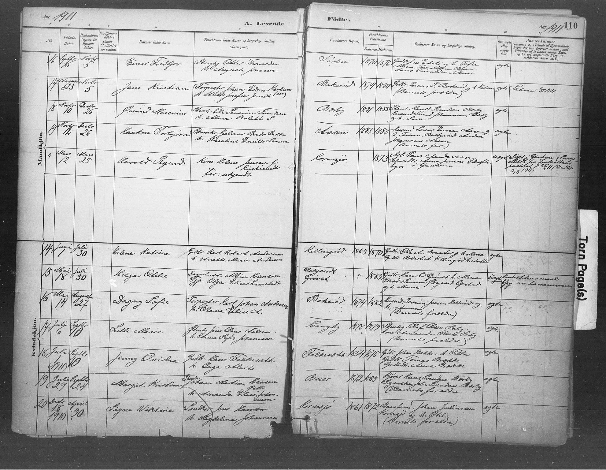 Idd prestekontor Kirkebøker, AV/SAO-A-10911/F/Fb/L0002: Parish register (official) no. II 2, 1882-1923, p. 110