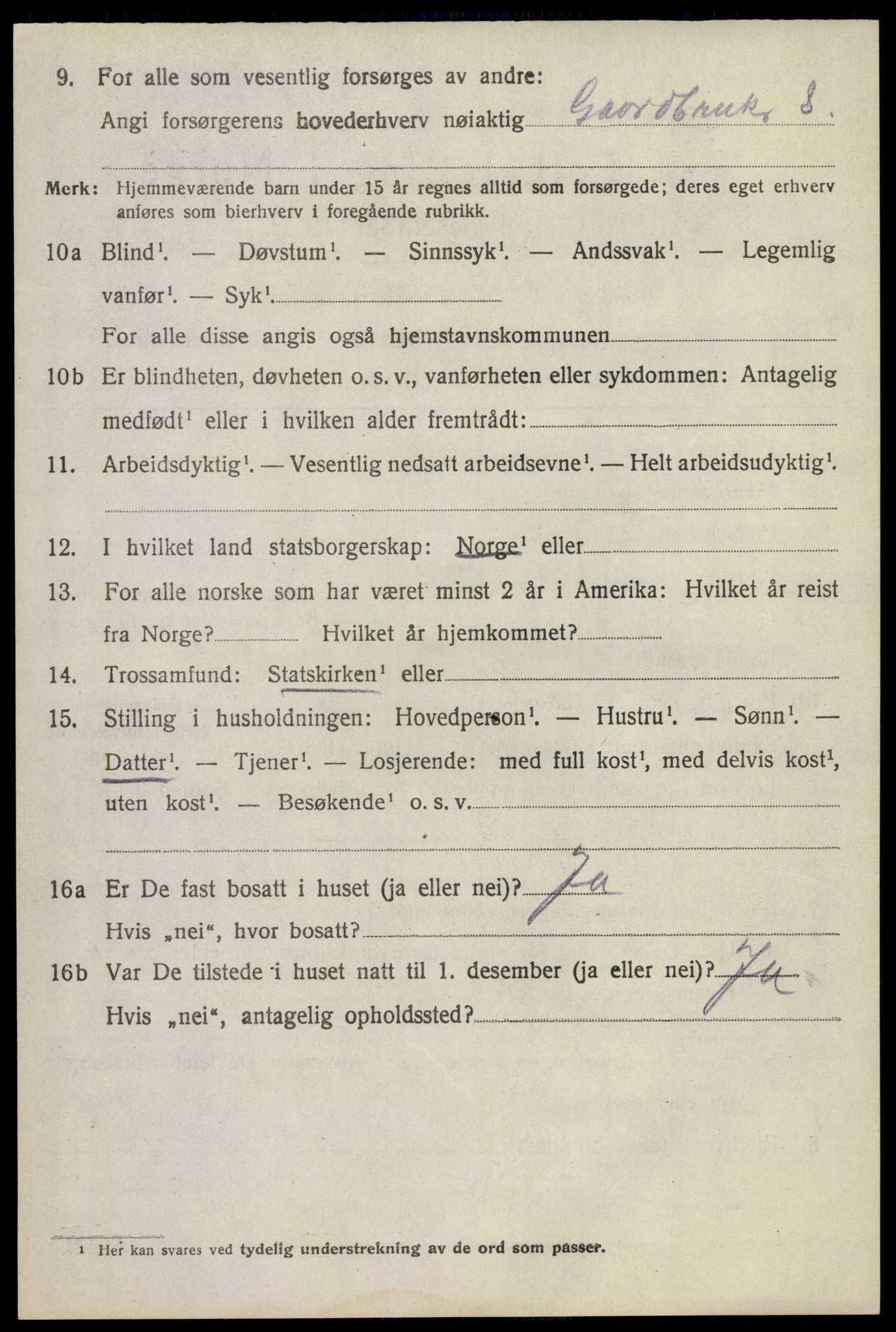 SAKO, 1920 census for Nedre Eiker, 1920, p. 9264