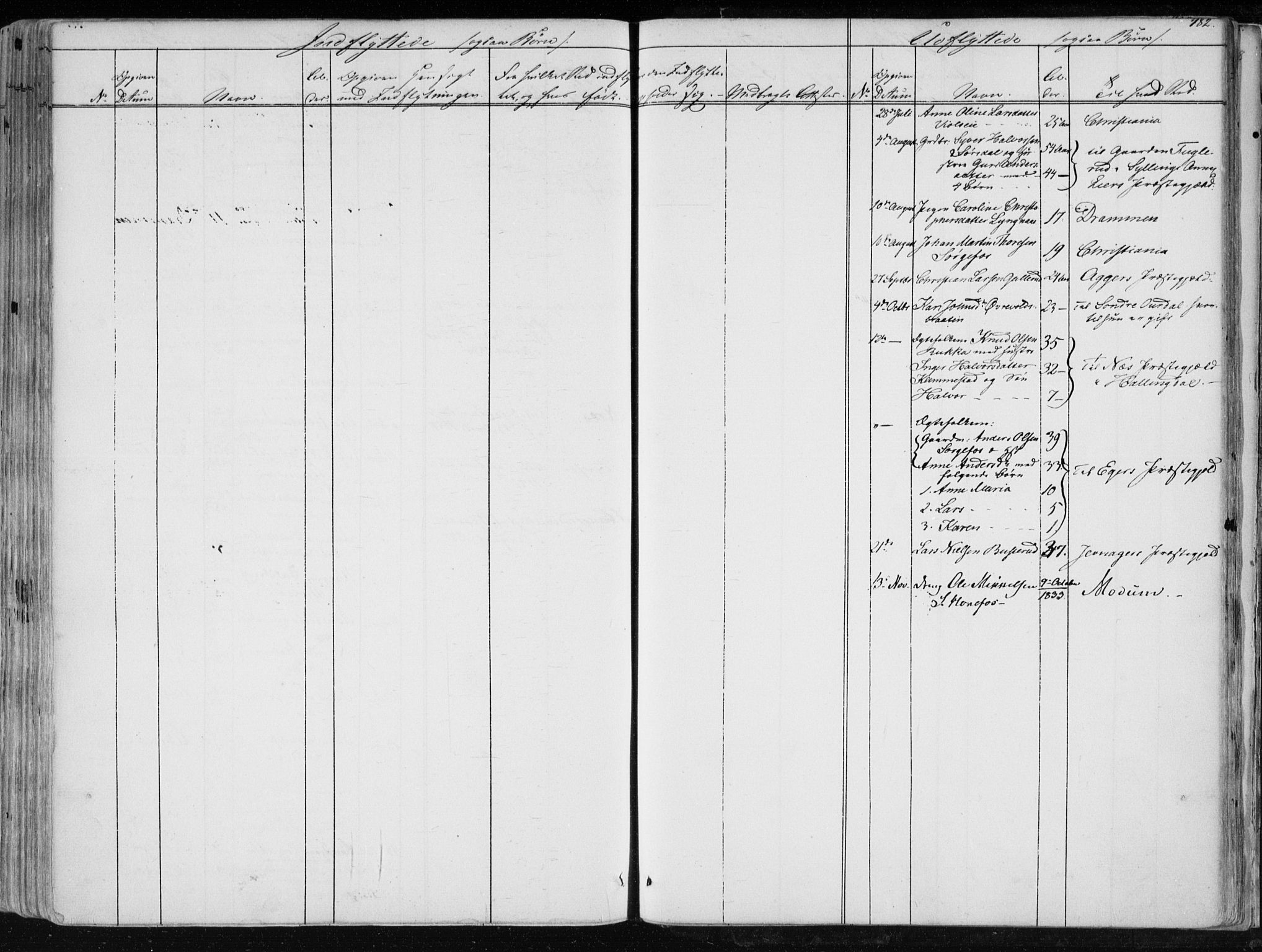 Norderhov kirkebøker, SAKO/A-237/F/Fa/L0010: Parish register (official) no. 10, 1837-1847, p. 482