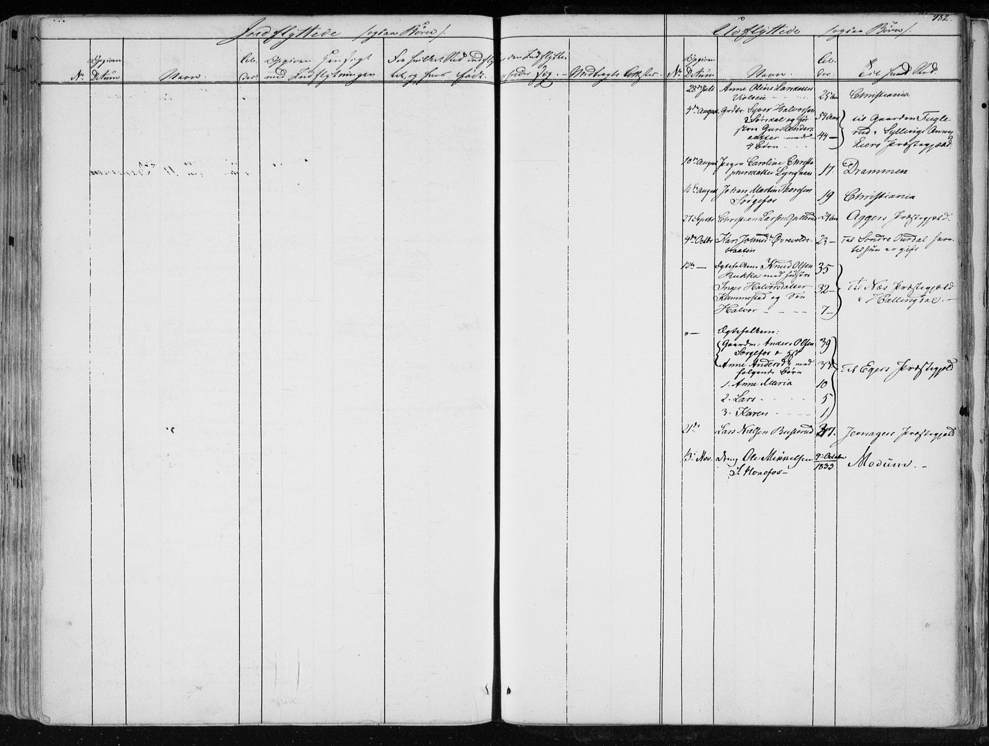 Norderhov kirkebøker, AV/SAKO-A-237/F/Fa/L0010: Parish register (official) no. 10, 1837-1847, p. 482