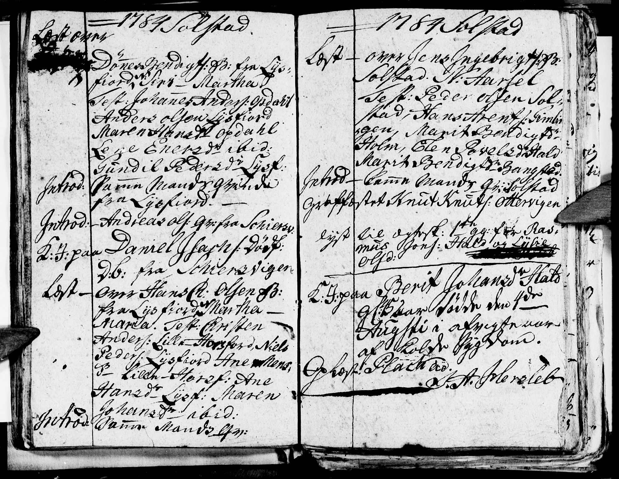 Ministerialprotokoller, klokkerbøker og fødselsregistre - Nordland, SAT/A-1459/811/L0166: Parish register (official) no. 811A03, 1770-1816