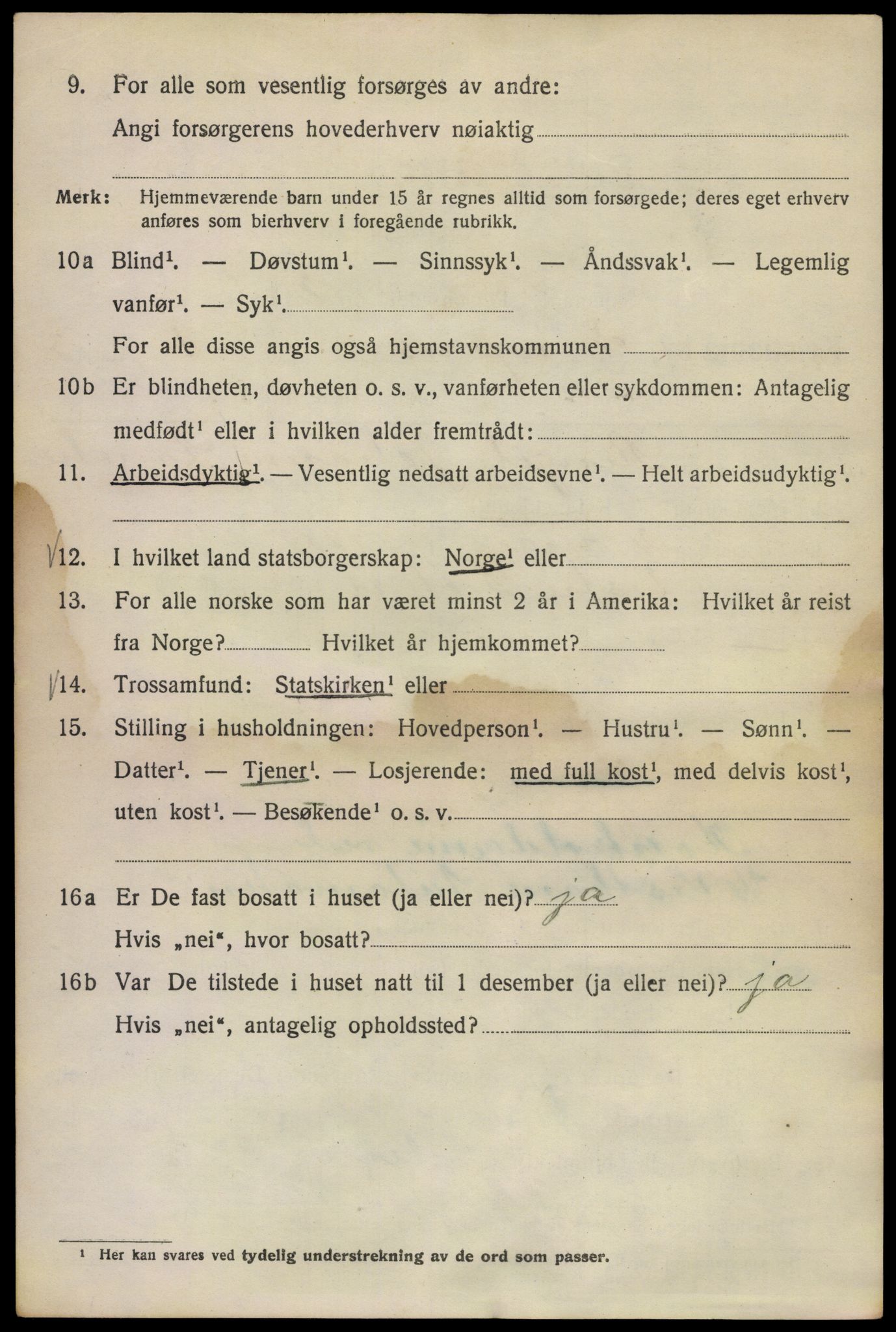 SAO, 1920 census for Kristiania, 1920, p. 218352