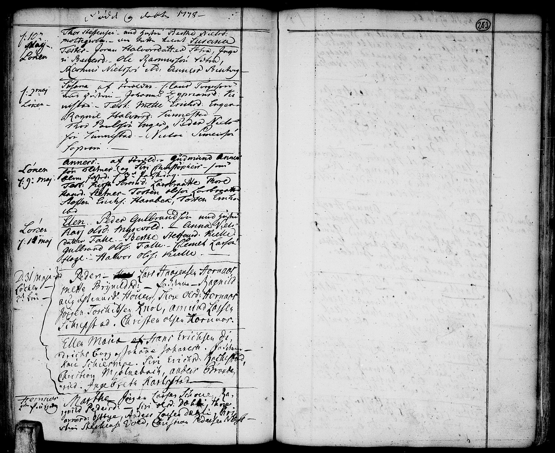 Høland prestekontor Kirkebøker, SAO/A-10346a/F/Fa/L0004: Parish register (official) no. I 4, 1757-1780, p. 253