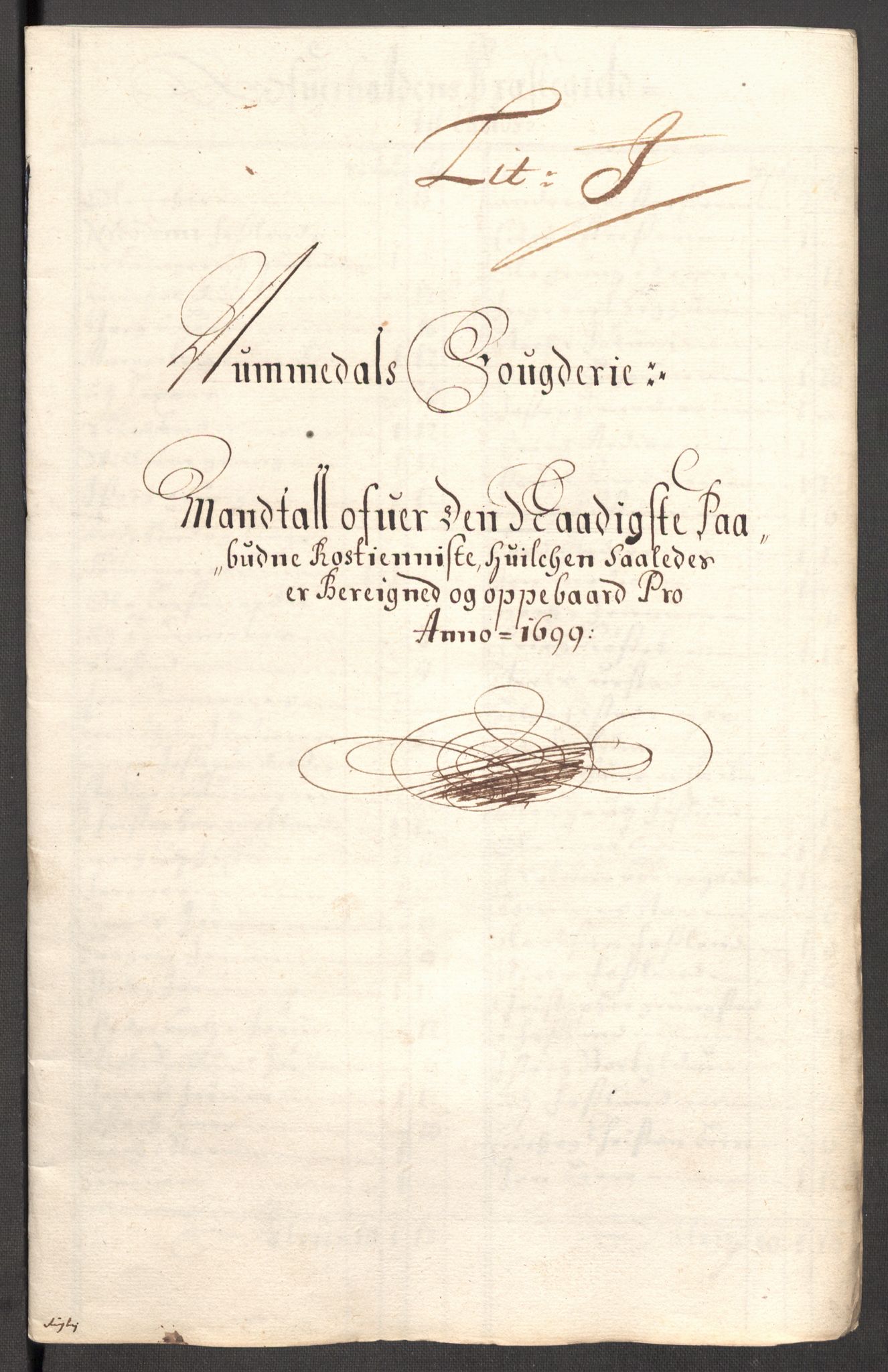 Rentekammeret inntil 1814, Reviderte regnskaper, Fogderegnskap, RA/EA-4092/R64/L4426: Fogderegnskap Namdal, 1699-1700, p. 129