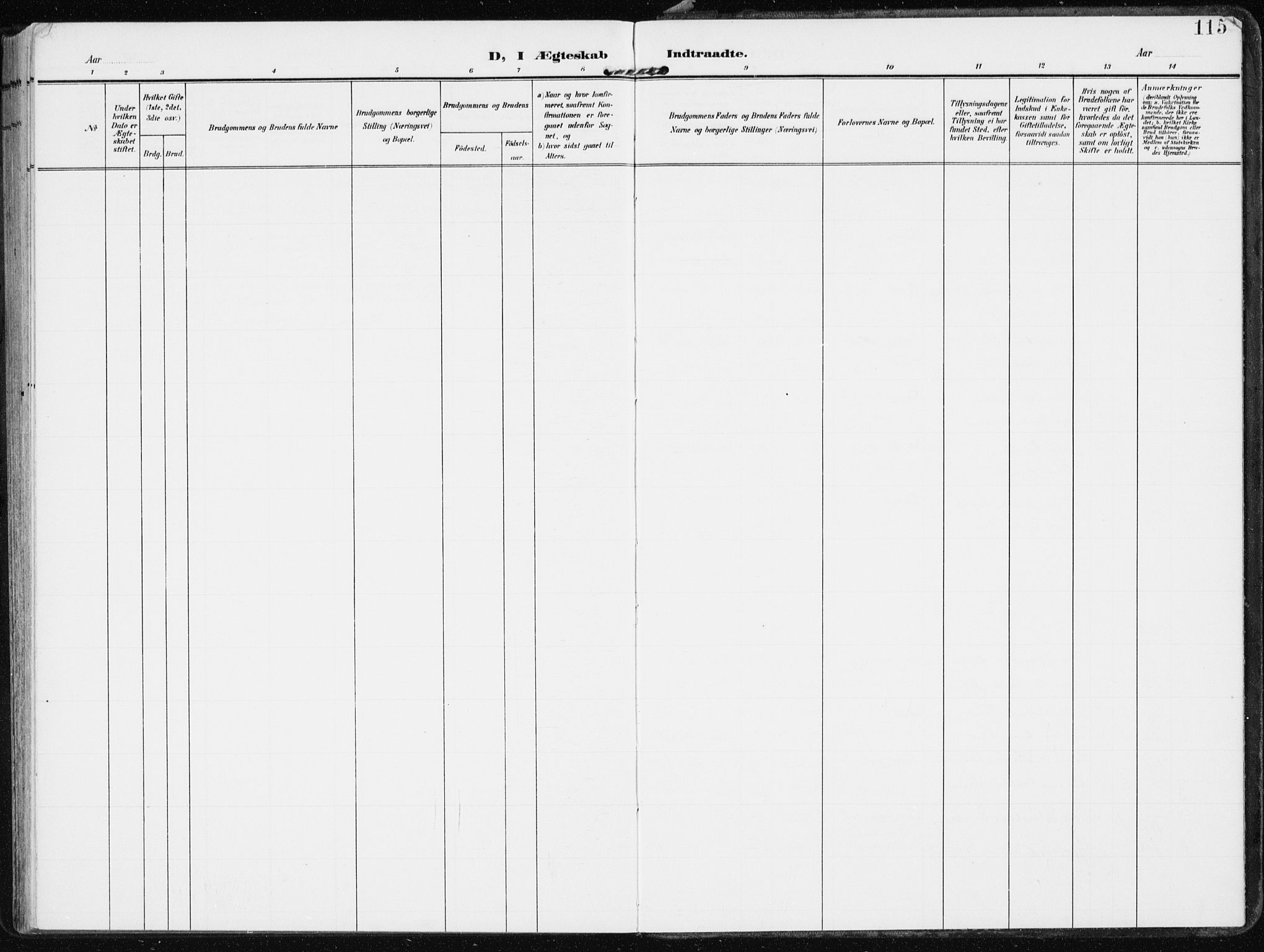 Modum kirkebøker, AV/SAKO-A-234/F/Fa/L0014b: Parish register (official) no. 14b, 1906-1917, p. 115