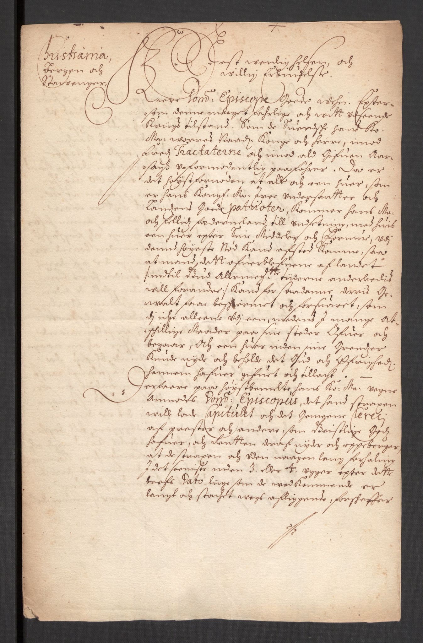 Danske Kanselli 1572-1799, AV/RA-EA-3023/F/Fc/Fcc/Fcca/L0020: Norske innlegg 1572-1799, 1660, p. 63