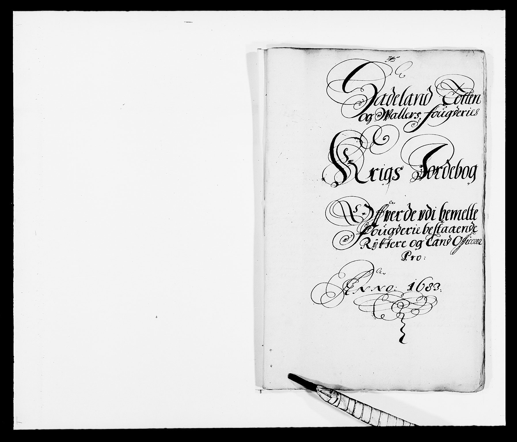 Rentekammeret inntil 1814, Reviderte regnskaper, Fogderegnskap, RA/EA-4092/R18/L1282: Fogderegnskap Hadeland, Toten og Valdres, 1683, p. 260