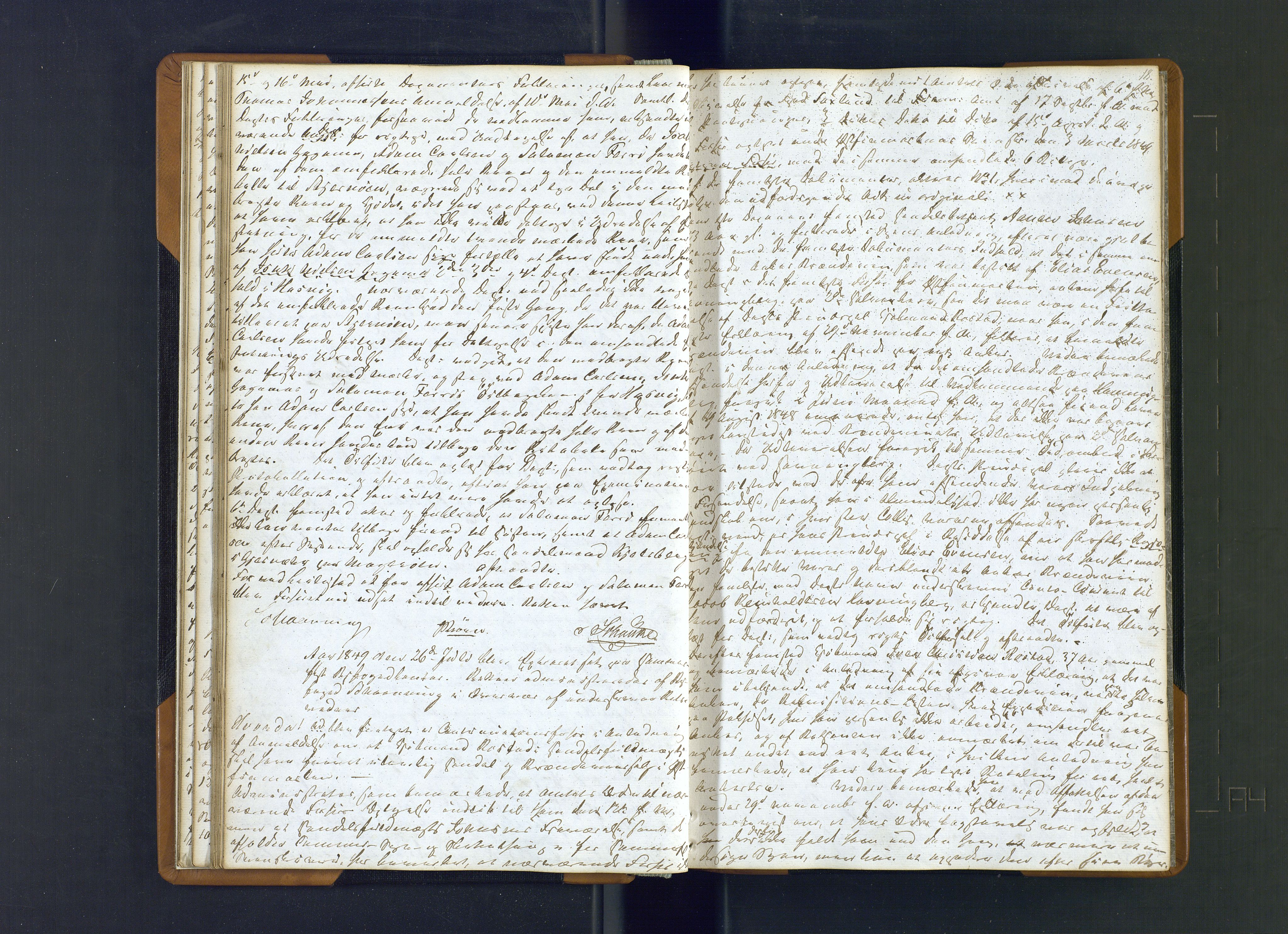 Hammerfest fogderi/sorenskriveri, AV/SATØ-S-0056/1/J/Ja/Jab/L0184: Ekstrarettsprotokoller, 1849-1850, p. 18