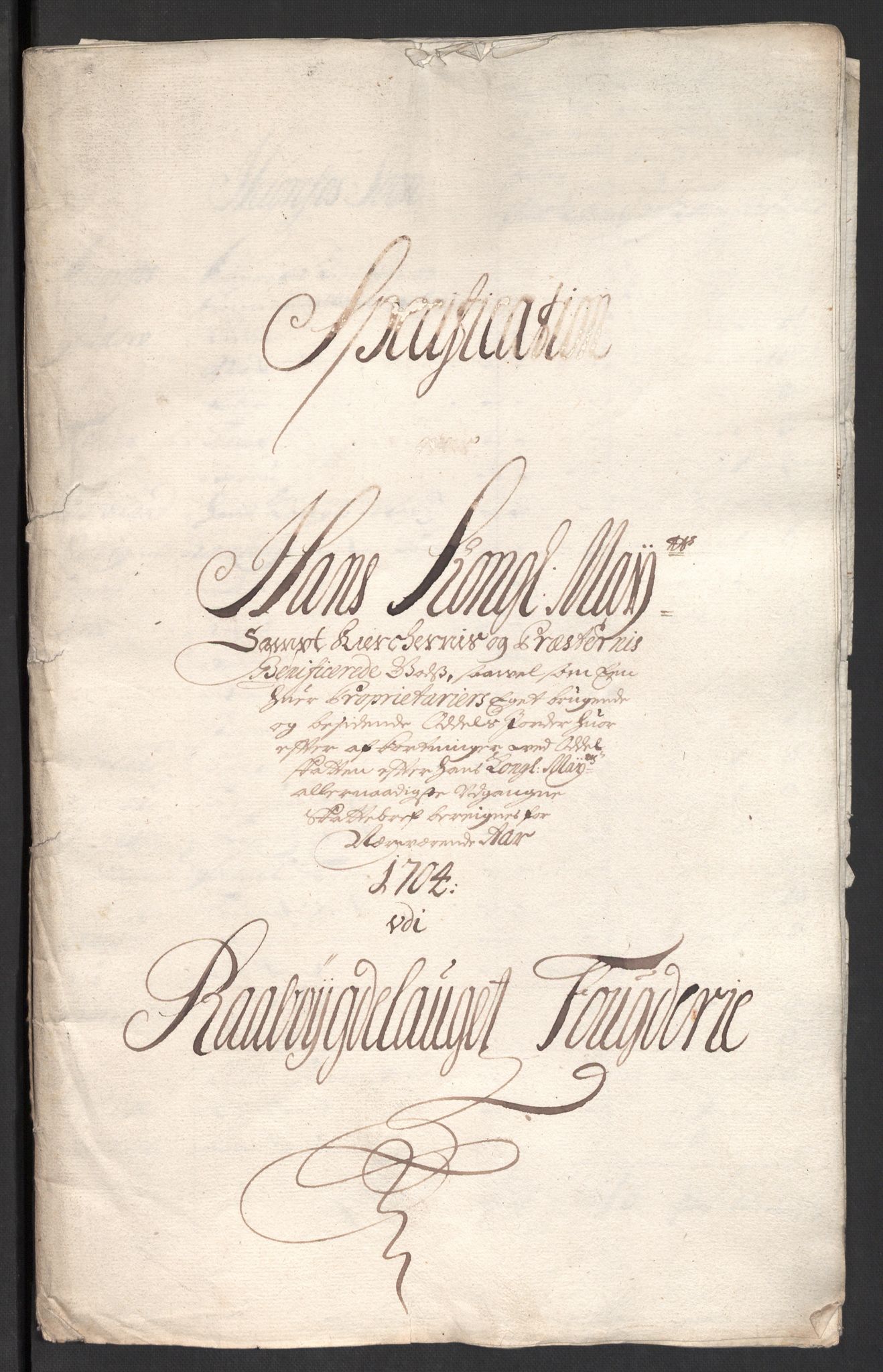 Rentekammeret inntil 1814, Reviderte regnskaper, Fogderegnskap, RA/EA-4092/R40/L2447: Fogderegnskap Råbyggelag, 1703-1705, p. 309