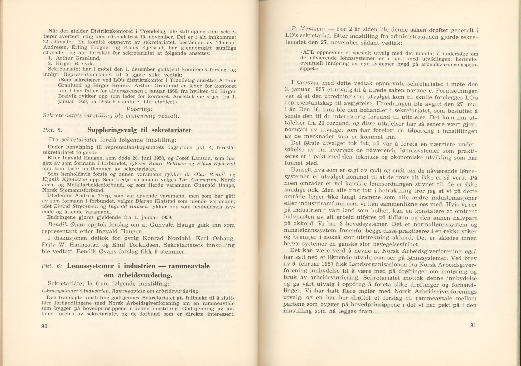 Landsorganisasjonen i Norge, AAB/ARK-1579, 1953-1977, p. 267